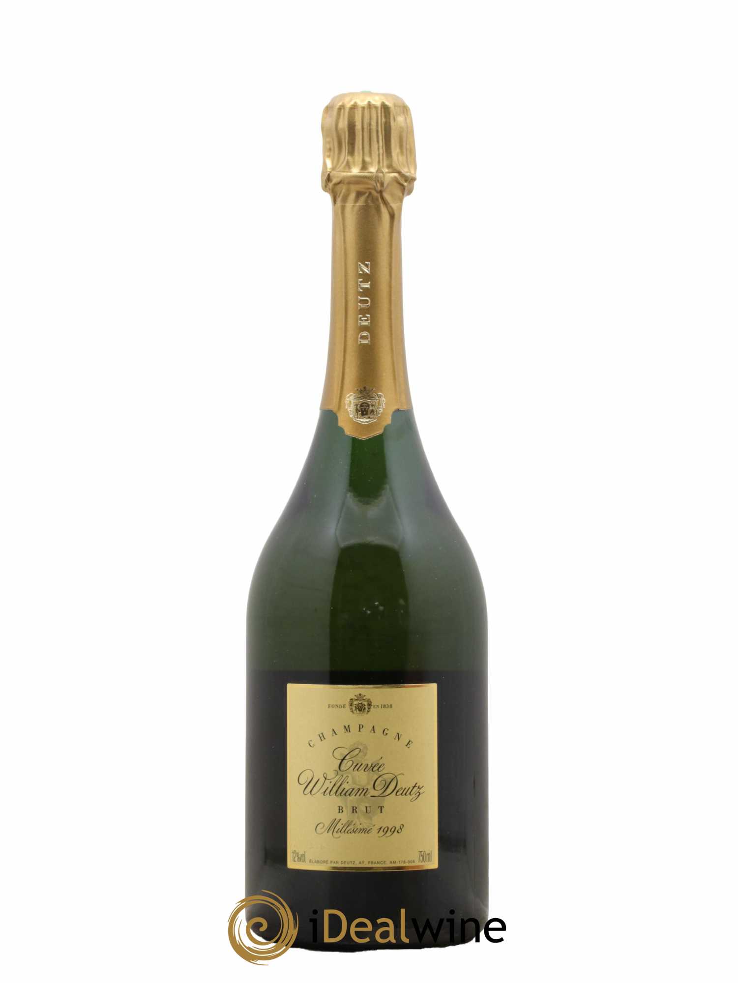Cuvée William Deutz Deutz 1998 - Lot de 1 bouteille - 0