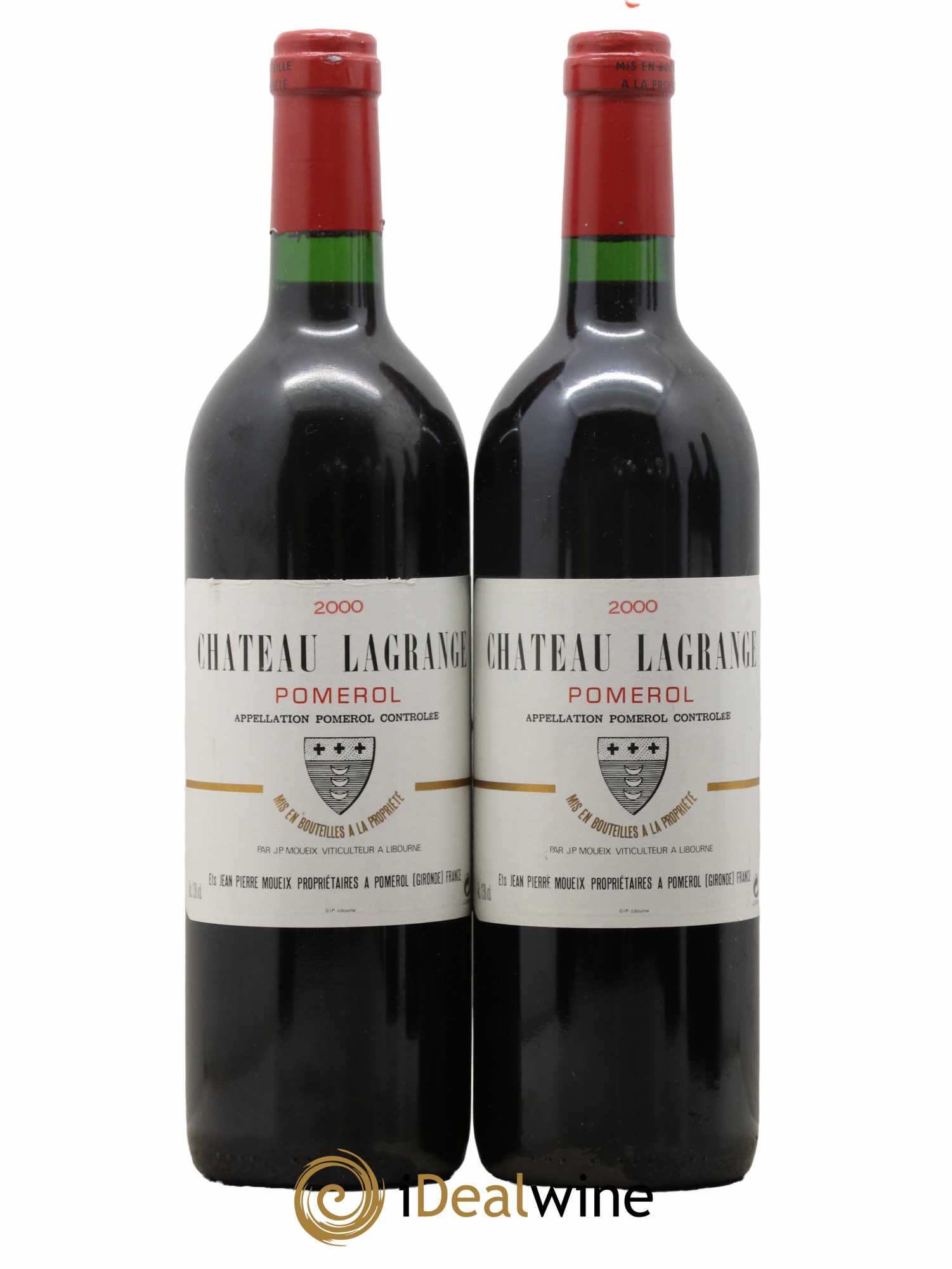 Château Lagrange à Pomerol 2000 - Lot de 2 bouteilles - 0