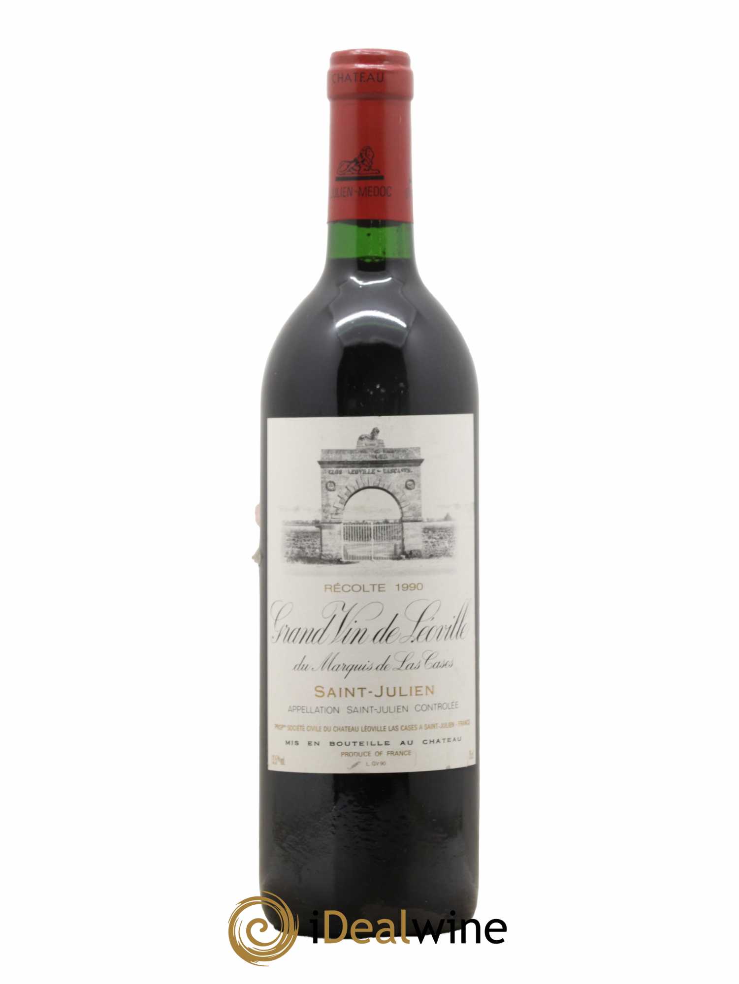 Château Léoville Las Cases 2ème Grand Cru Classé 1990 - Lot de 1 bouteille - 0