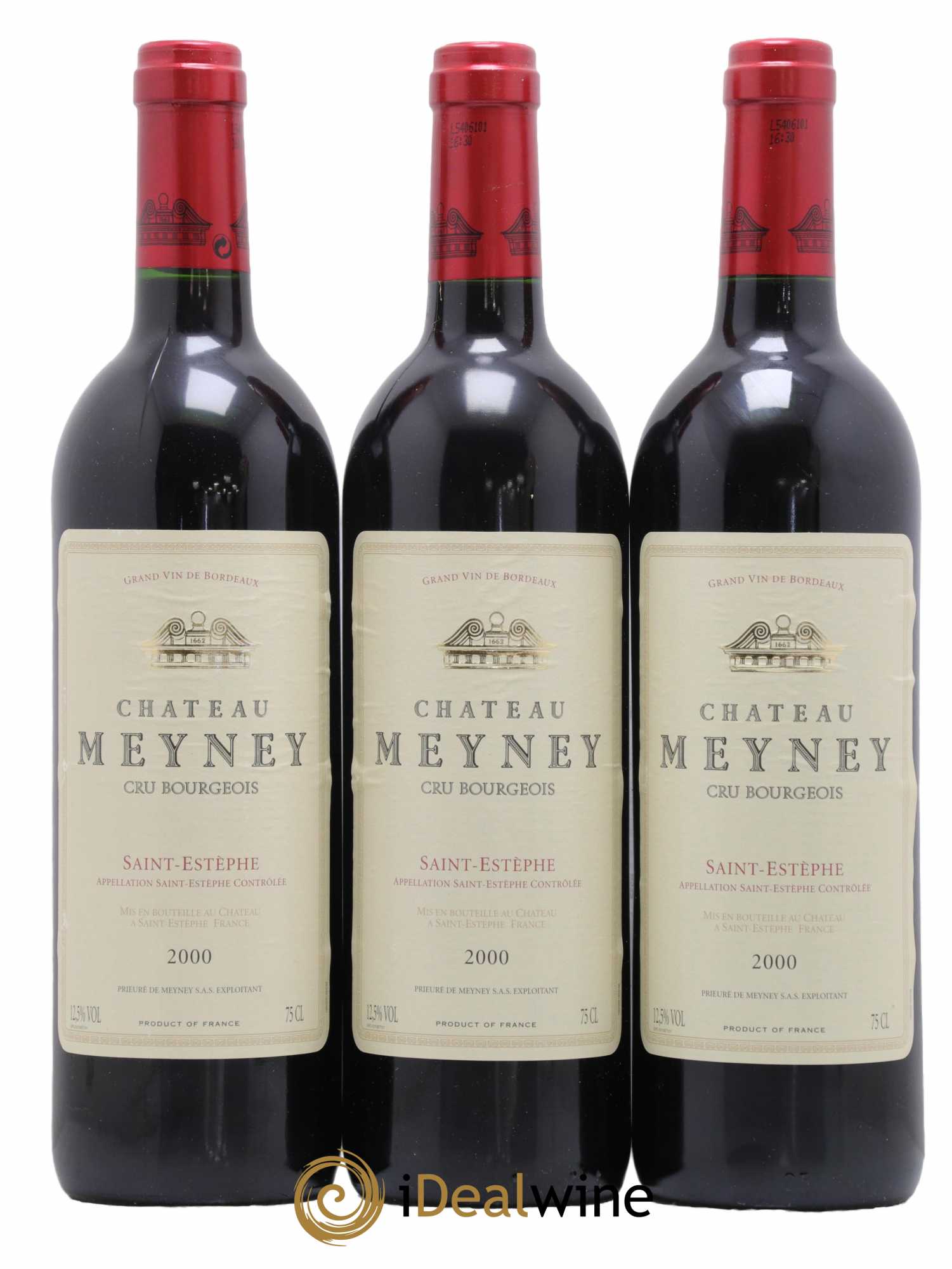Château Meyney 2000 - Lot de 12 bouteilles - 4