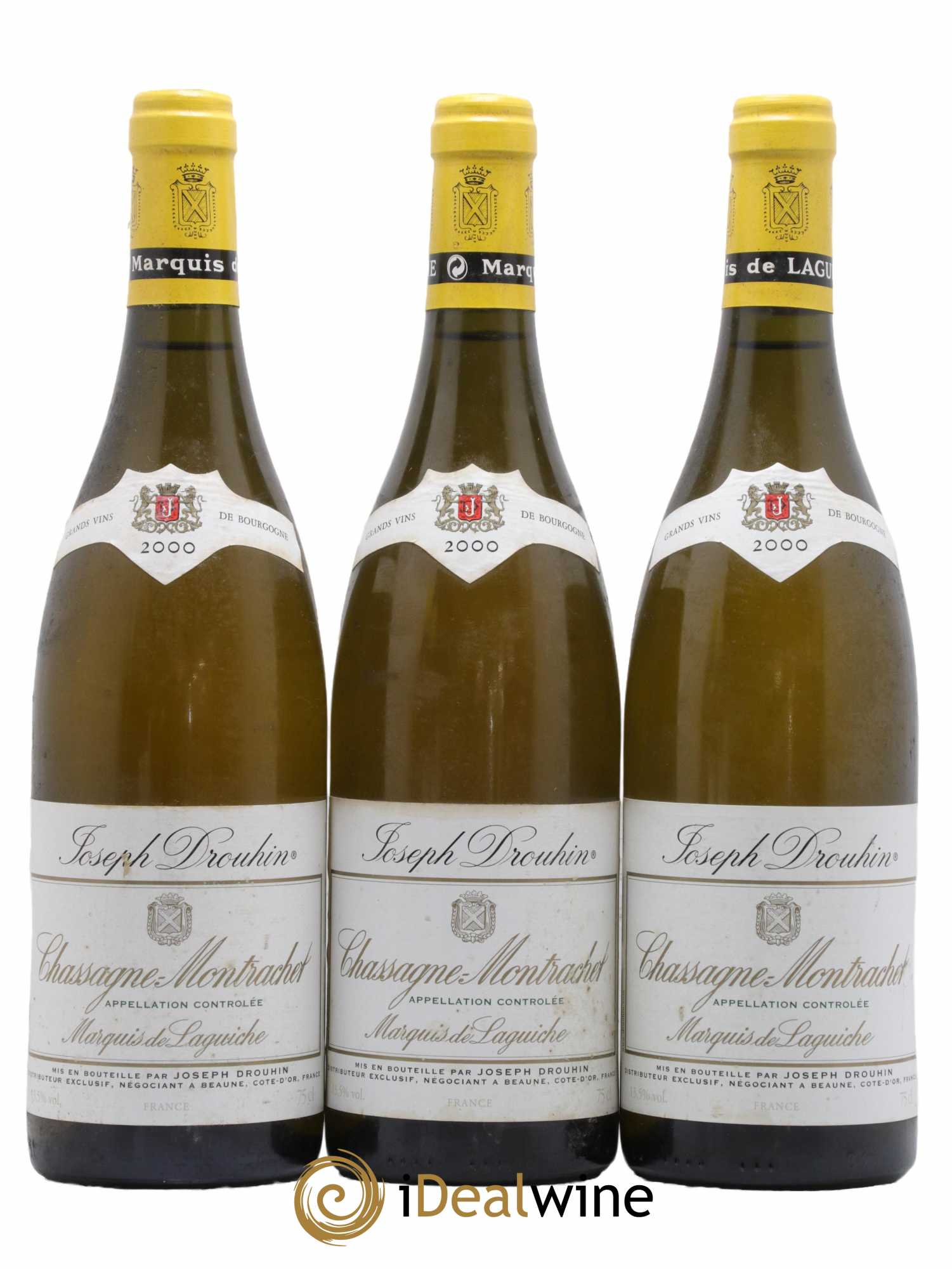 Chassagne-Montrachet Marquis de Laguiche Joseph Drouhin 2000 - Lot de 5 bouteilles - 1