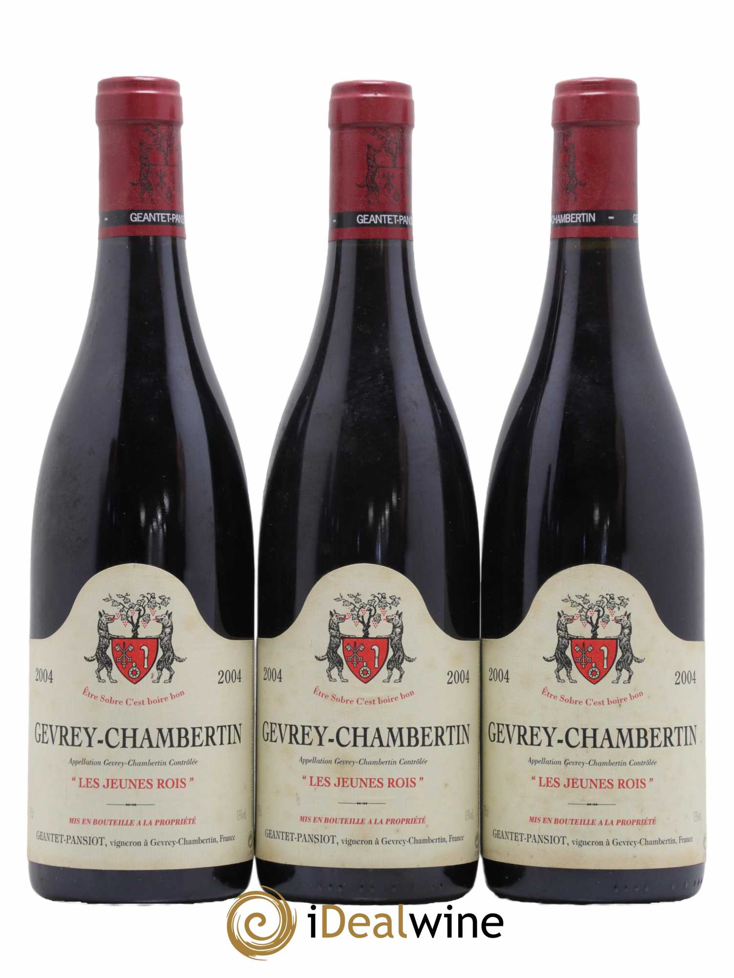 Gevrey-Chambertin Les Jeunes Rois Geantet-Pansiot 2004 - Lot de 6 bouteilles - 2
