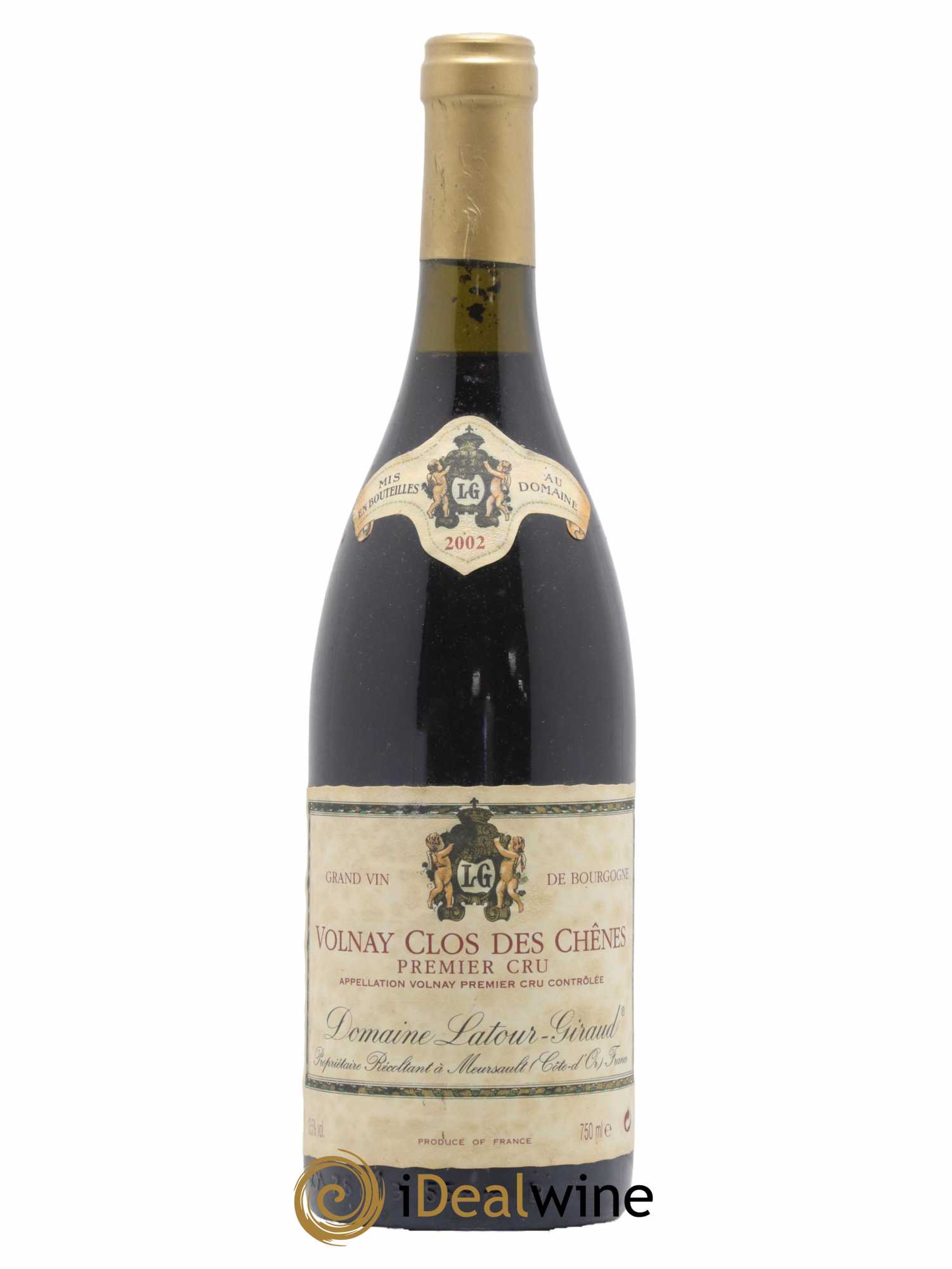 Volnay 1er Cru Clos des Chênes Latour Giraud 2002 - Lot de 1 bouteille - 0