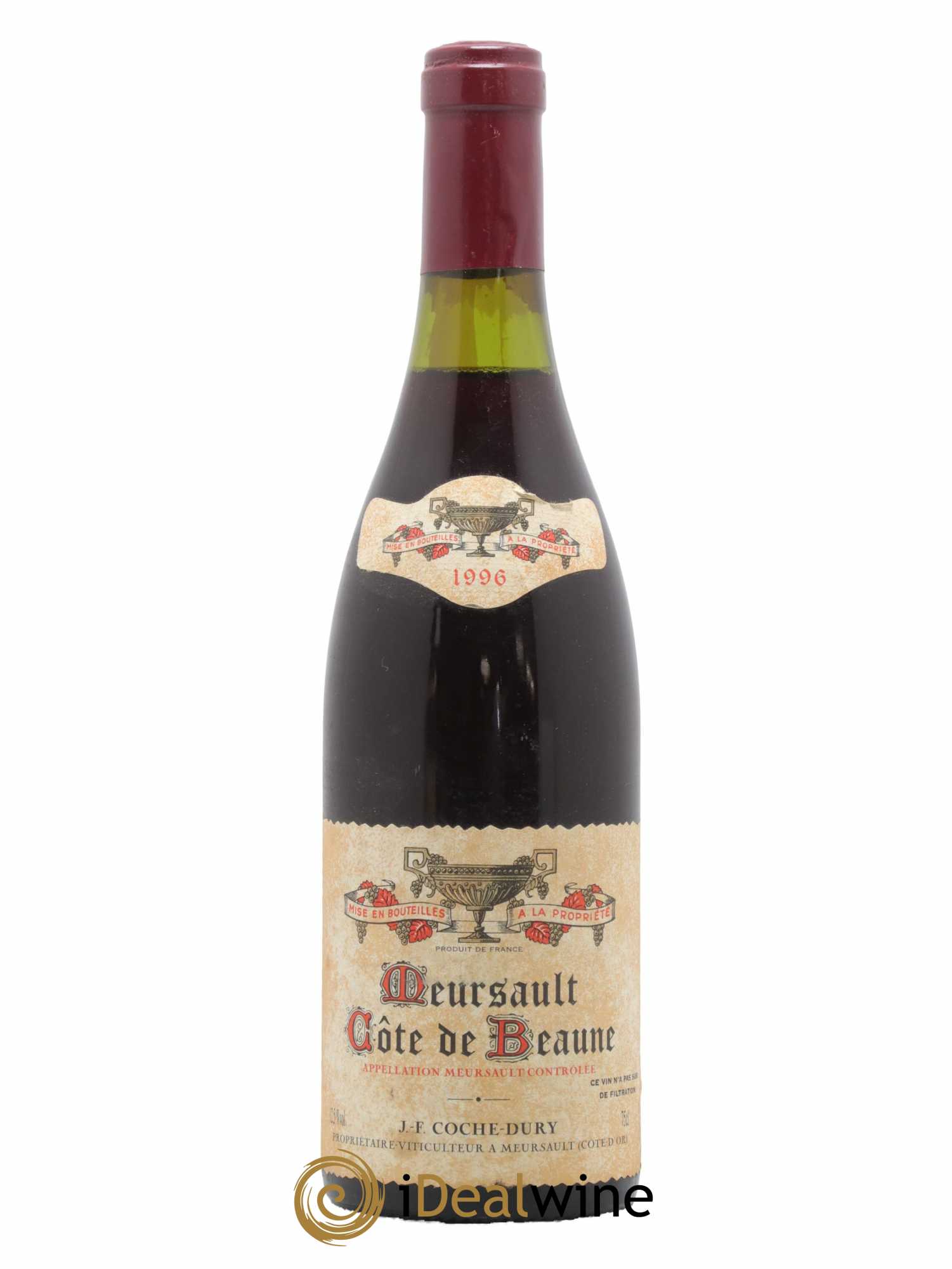 Meursault Coche Dury (Domaine) 1996 - Lot de 1 bouteille - 0
