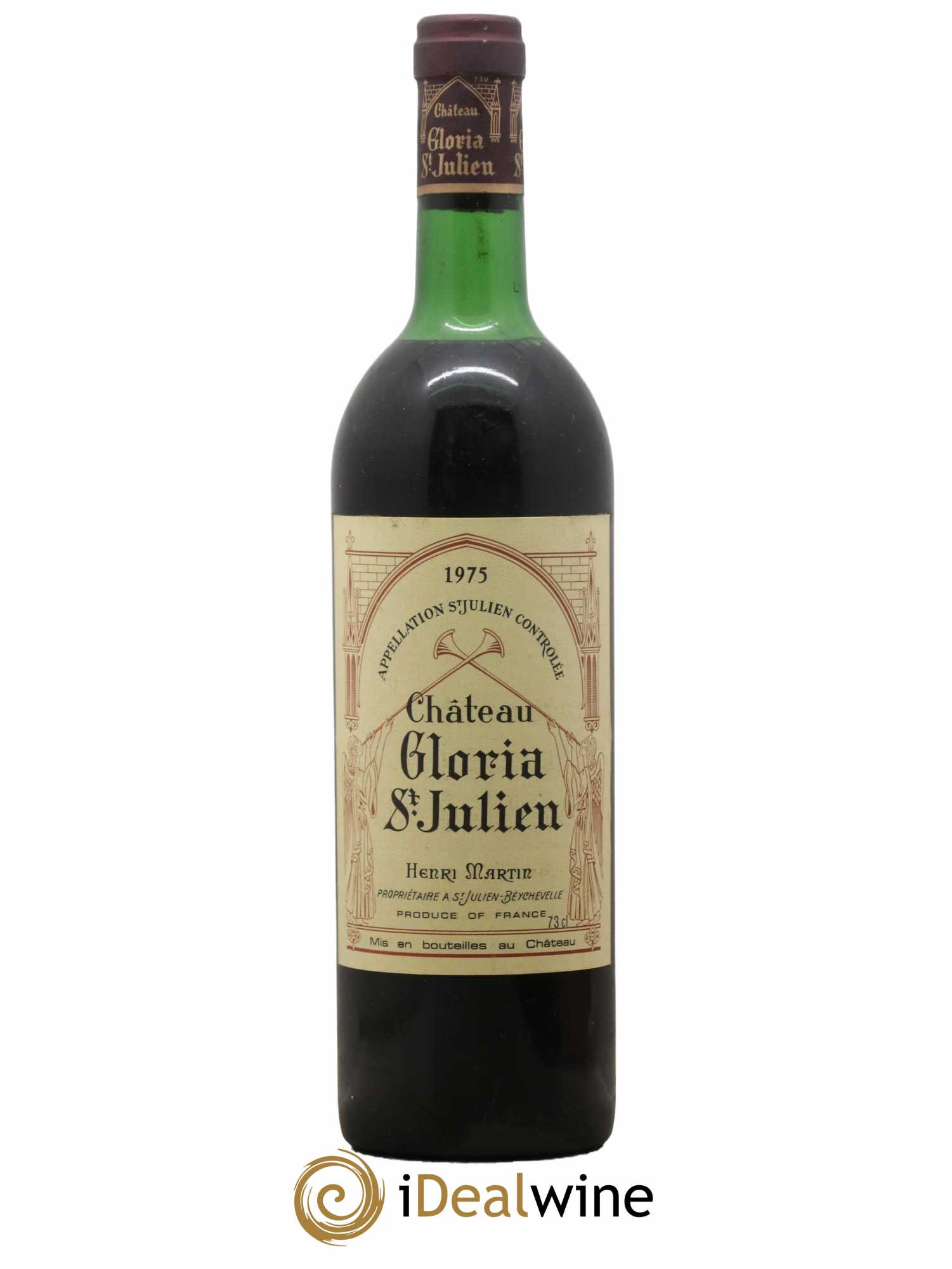 Château Gloria 1975 - Lot de 1 bouteille - 0