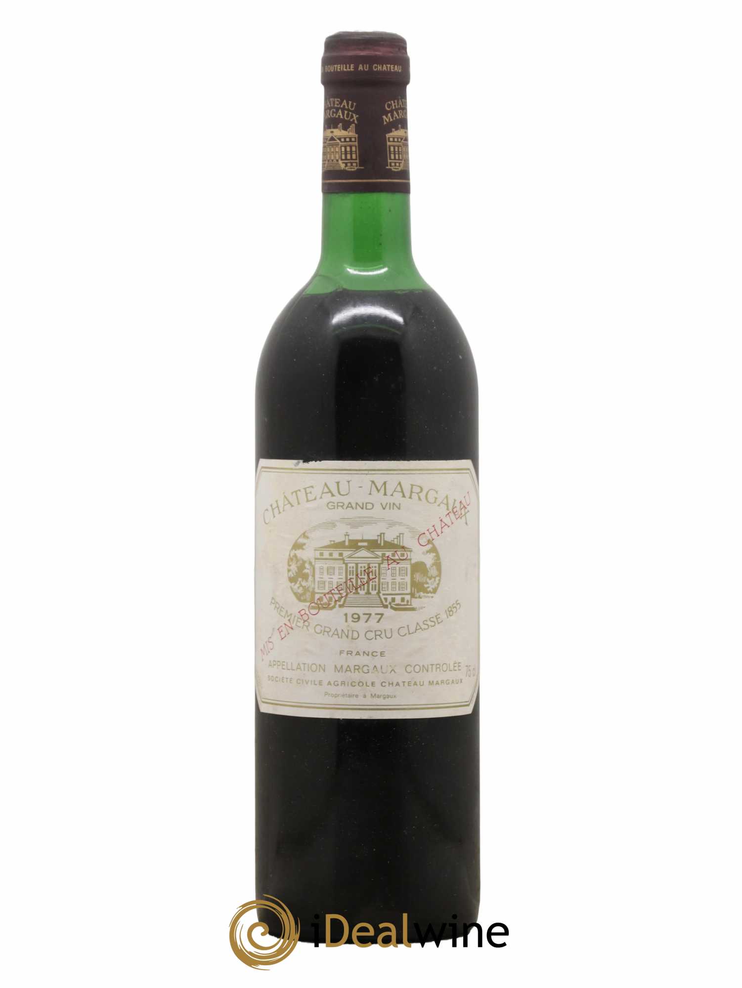 Château Margaux 1er Grand Cru Classé 1977 - Lot de 1 bouteille - 0