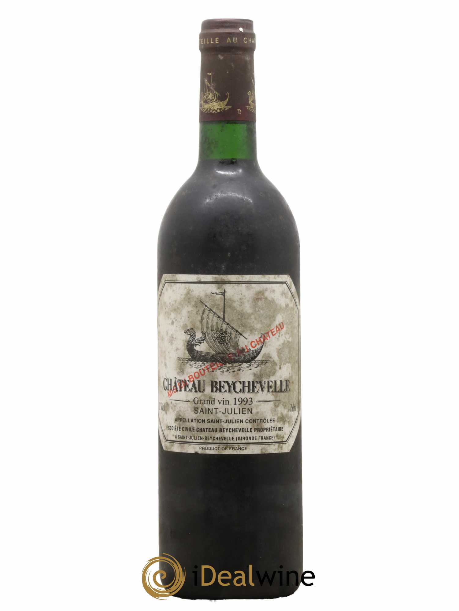 Château Beychevelle 4ème Grand Cru Classé 1993 - Lot de 1 bouteille - 0