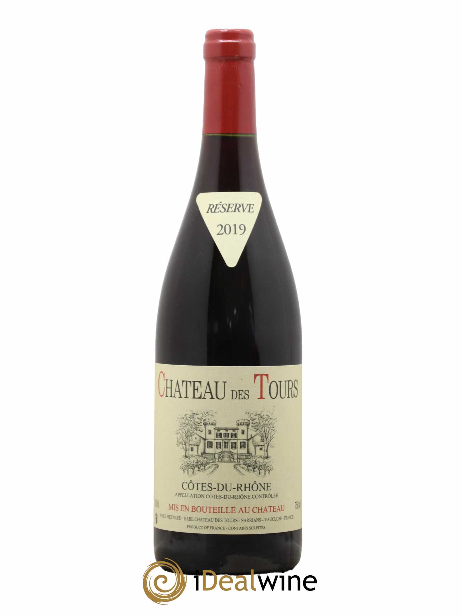 Côtes-du-Rhône Château des Tours Emmanuel Reynaud 2019 - Lot de 1 bouteille - 0