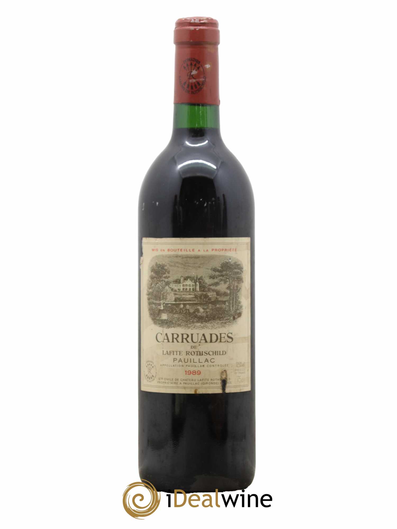 Carruades de Lafite Rothschild Second Vin 1989 - Lot de 1 bouteille - 0