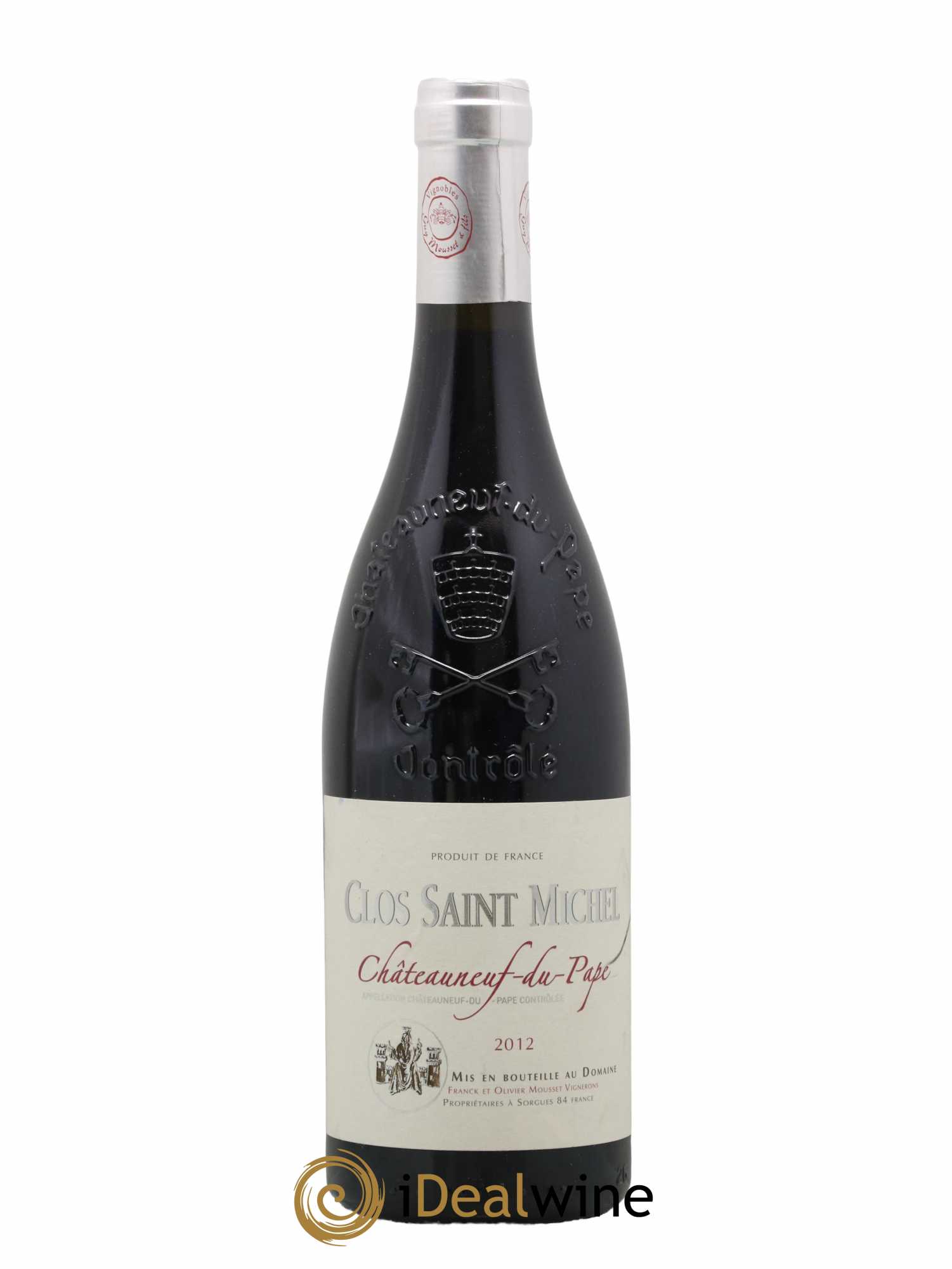 Châteauneuf-du-Pape Clos Saint Michel 2012 - Lot de 1 bouteille - 0