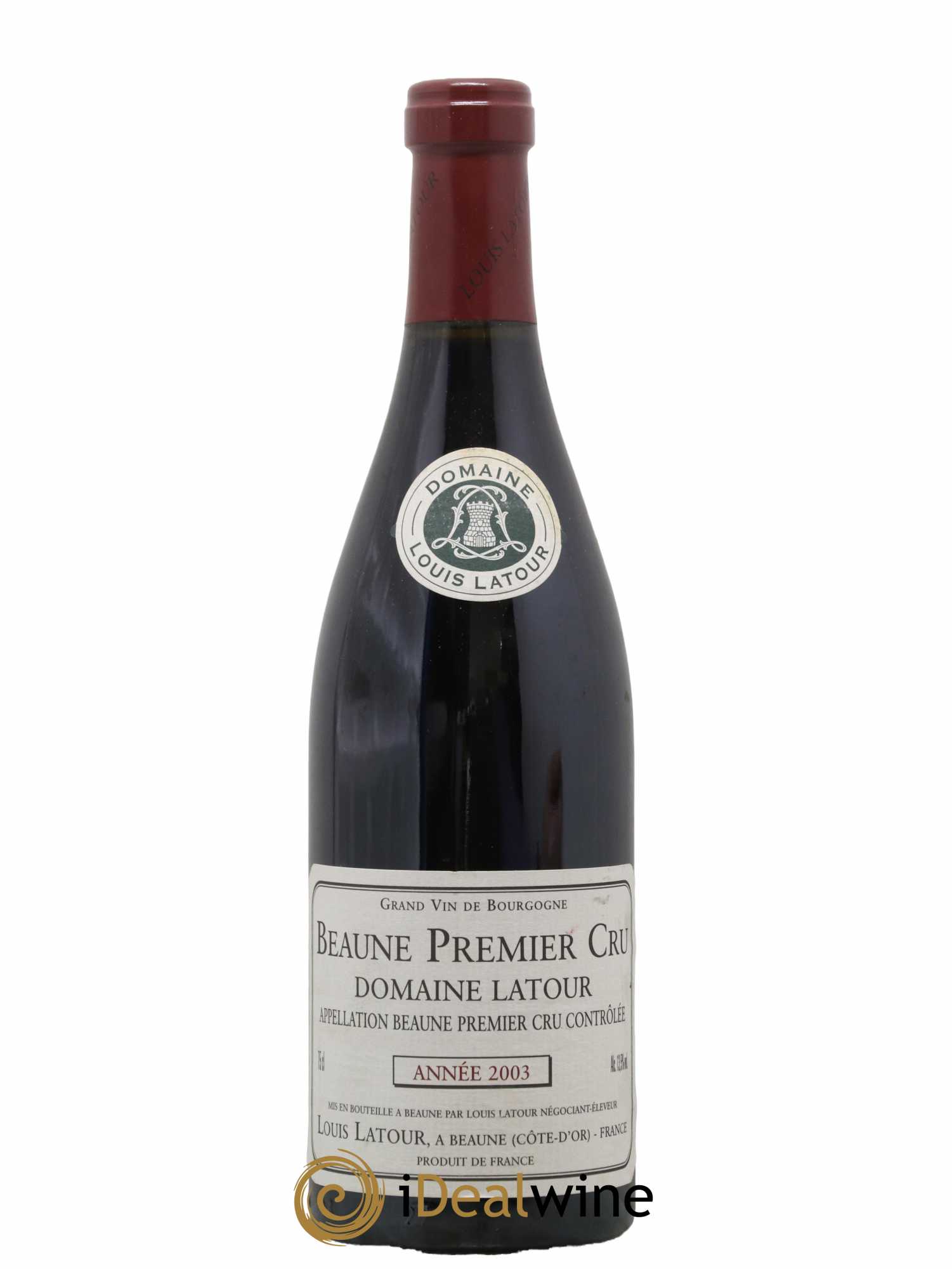 Beaune 1er Cru Maison Louis Latour 2003 - Lot de 1 bouteille - 0