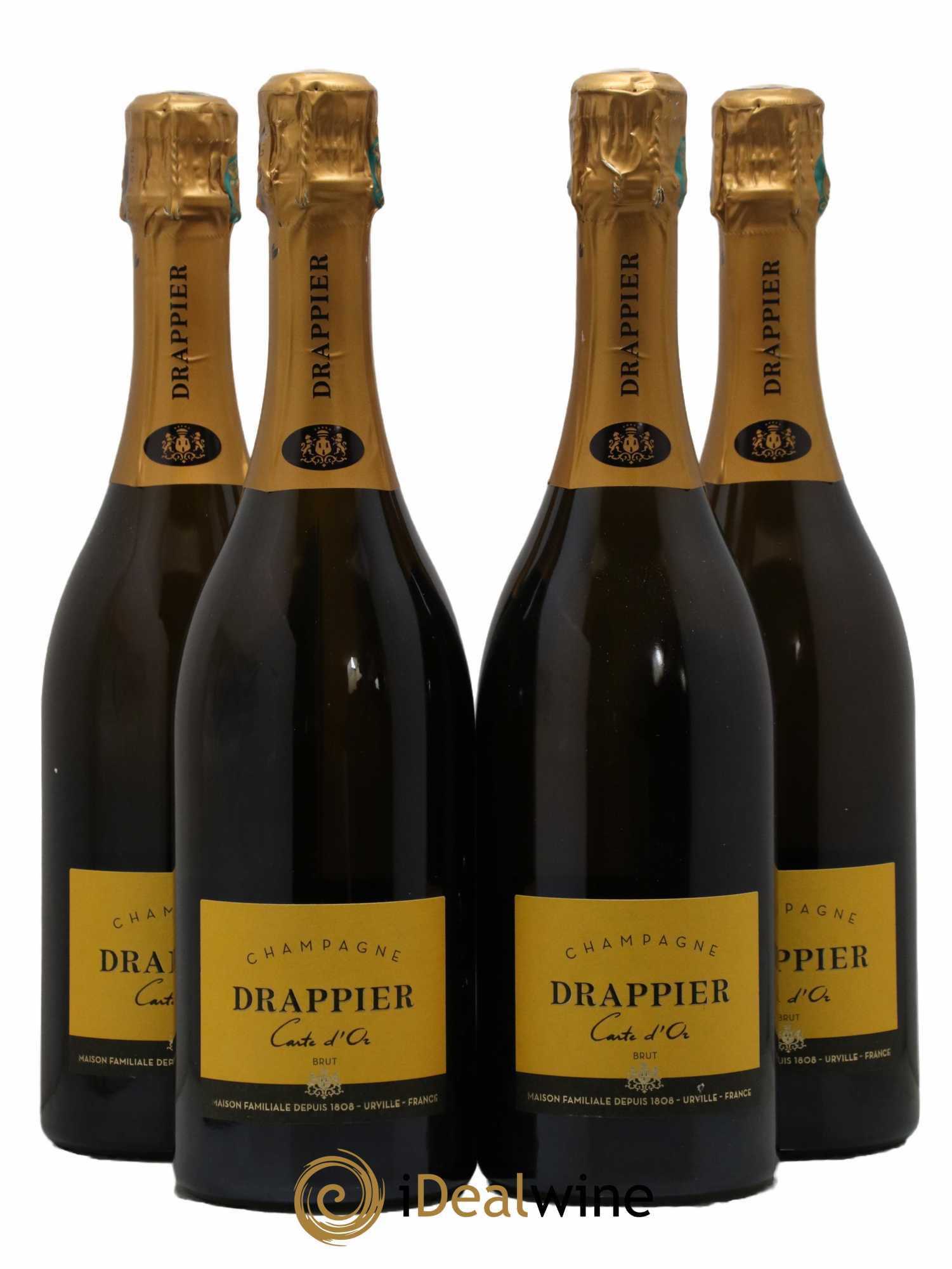 Carte d'Or Brut Drappier - Lot de 4 bouteilles - 0