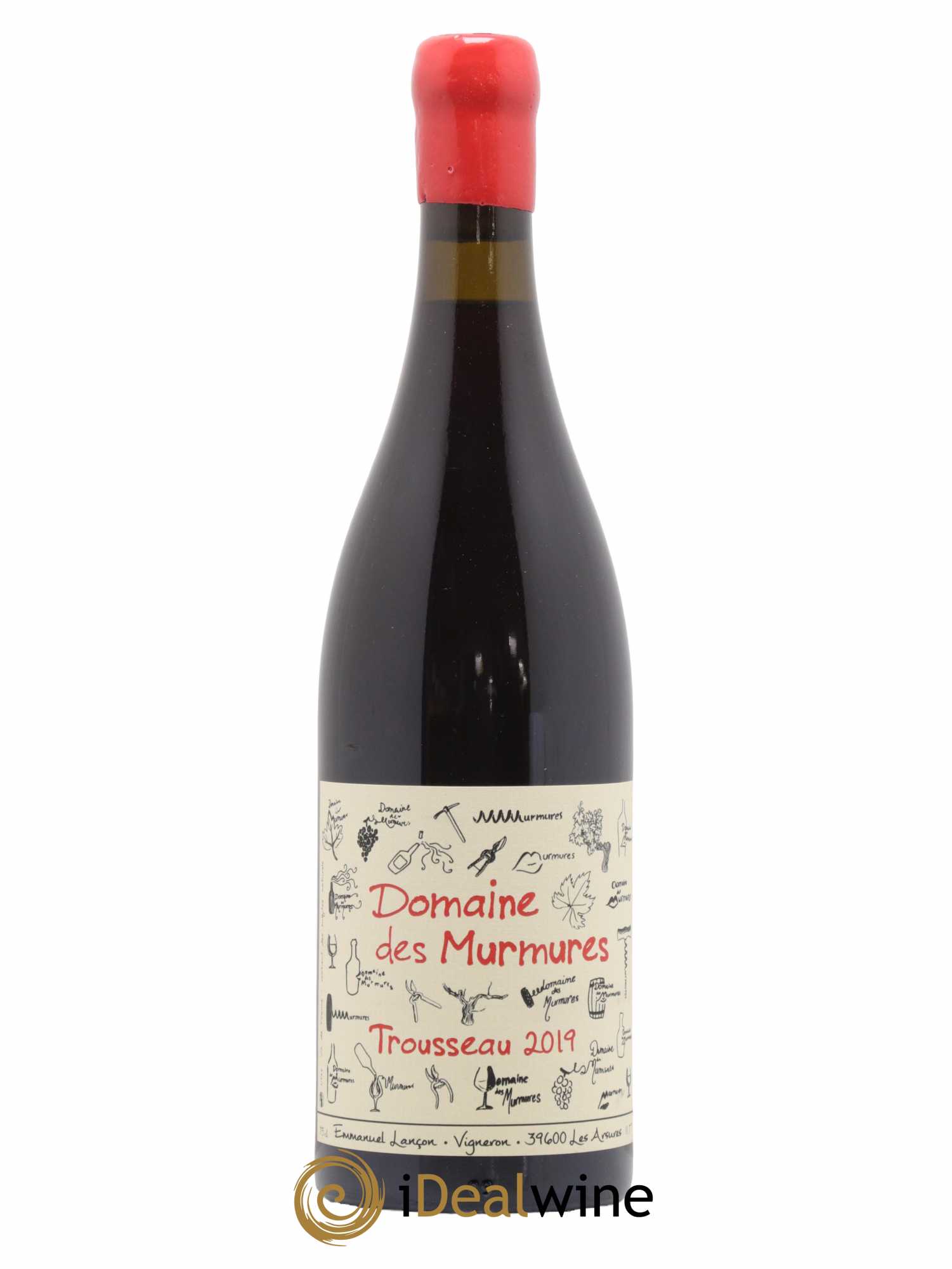 Vin de France Trousseau Murmures (Domaine des) - Emmanuel Lançon 2019 - Lot de 1 bouteille - 0