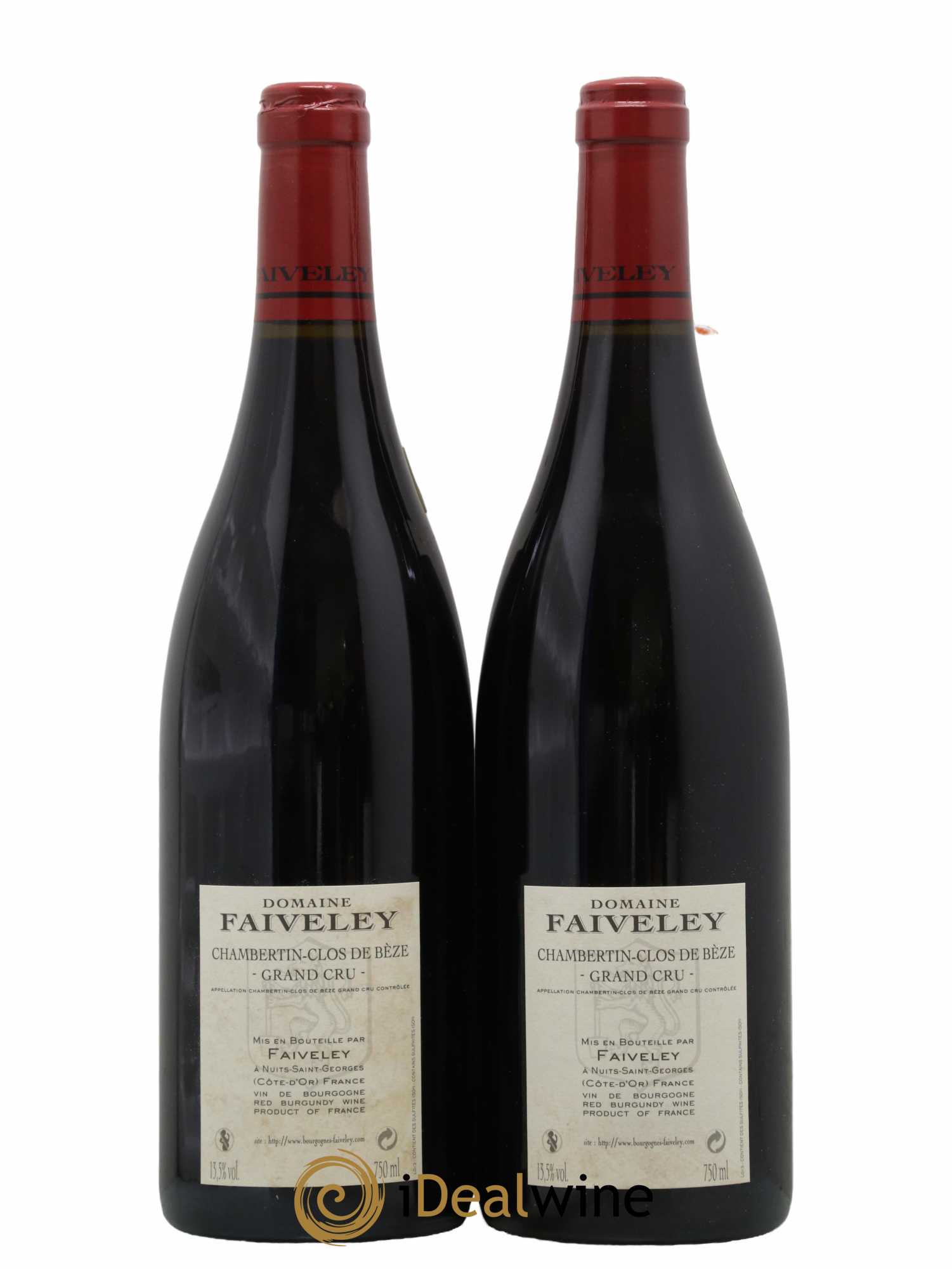 Chambertin Clos de Bèze Grand Cru Faiveley 2009 - Lot de 2 bouteilles - 1