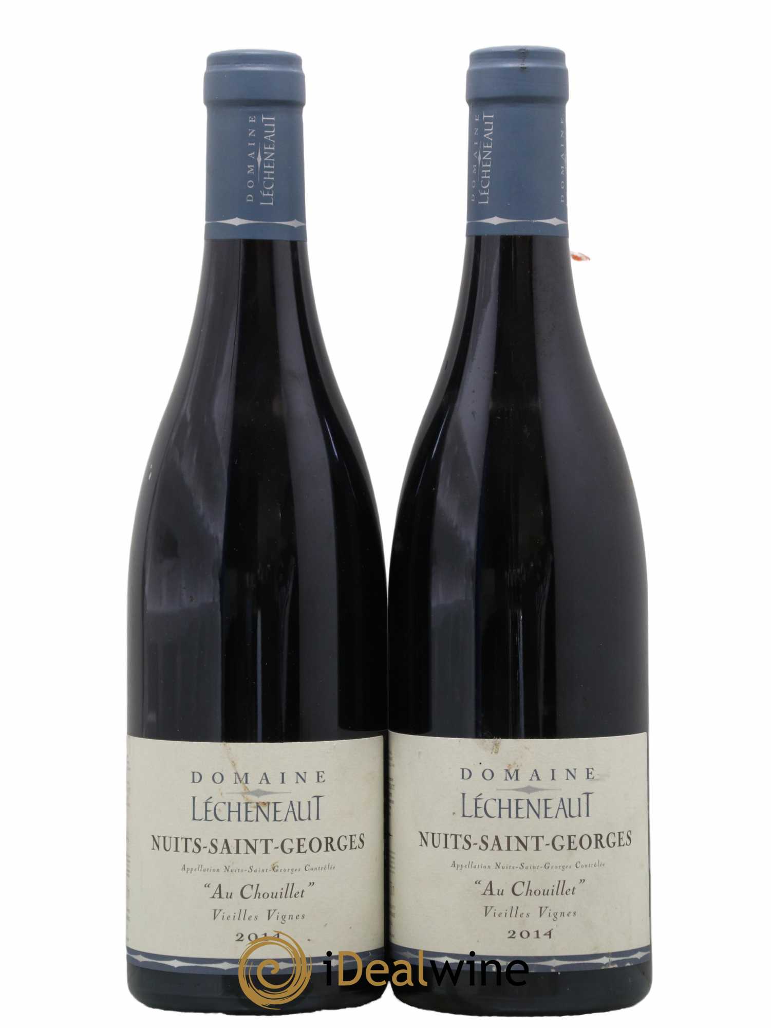Nuits-Saint-Georges Au Chouillet Vieilles Vignes Lécheneaut (Domaine) 2014 - Lot de 2 bouteilles - 0