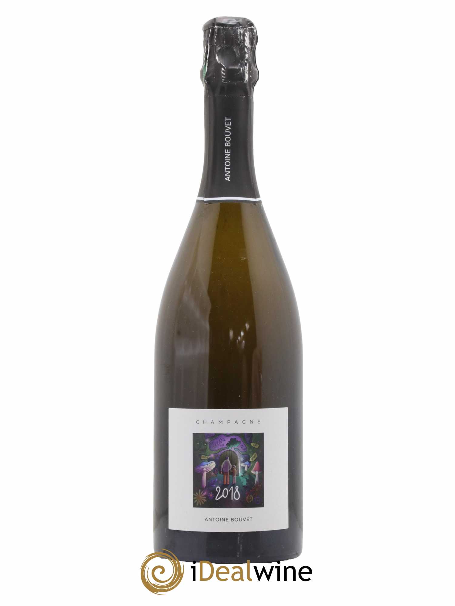 Champagne Extra Brut Blanc de Blancs Antoine Bouvet 2018 - Lot de 1 bouteille - 0