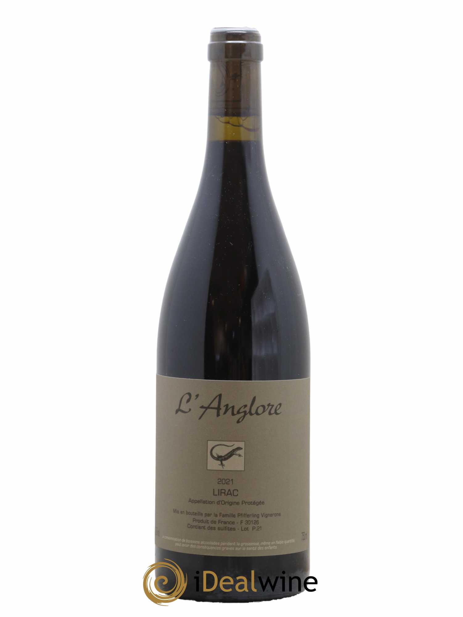 Lirac L'Anglore 2021 - Posten von 1 Flasche - 0