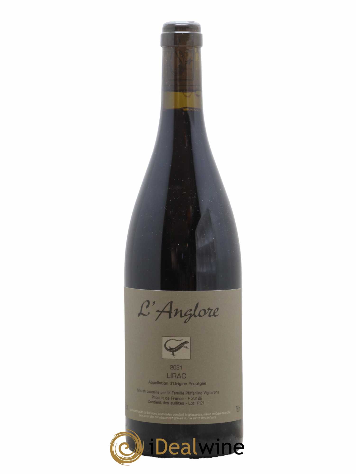 Lirac L'Anglore 2021 - Lot de 1 bouteille - 0