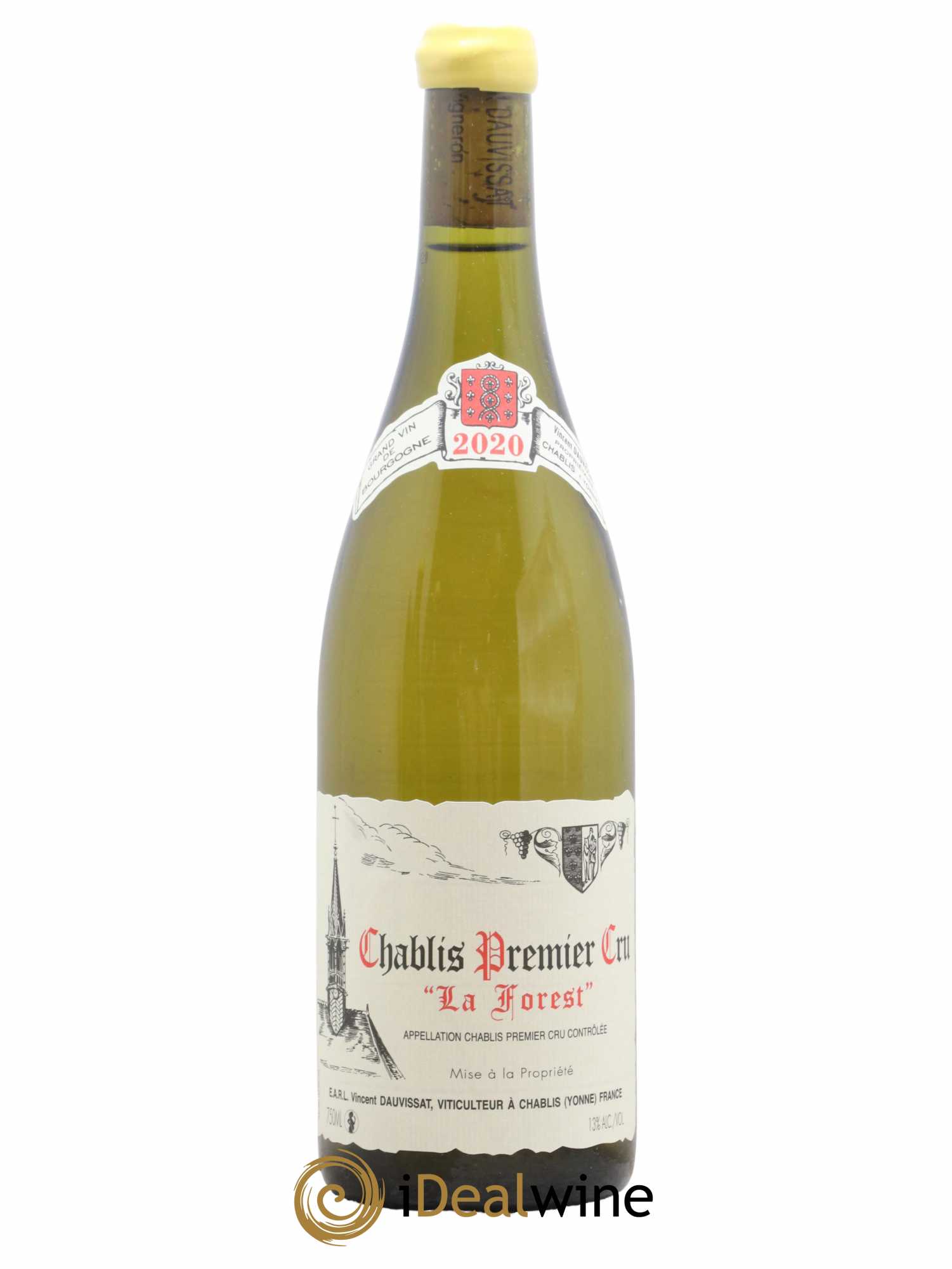 Chablis 1er Cru La Forest Vincent Dauvissat (Domaine) 2020 - Lot de 1 bouteille - 0