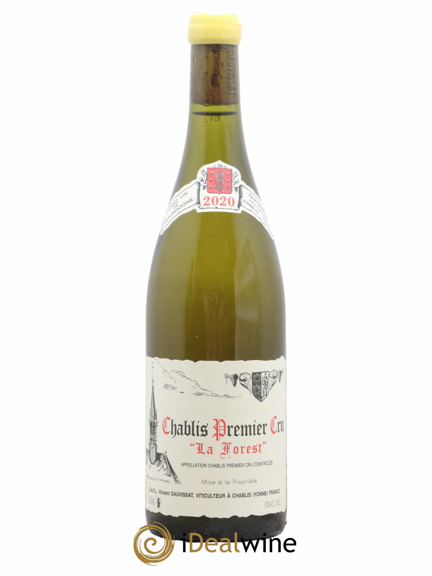 Chablis 1er Cru La Forest Vincent Dauvissat (Domaine) 2020 - Lot de 1 bouteille - 0