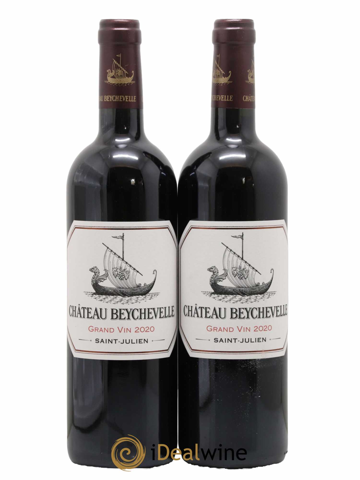 Château Beychevelle 4ème Grand Cru Classé 2020 - Lot de 2 bouteilles - 0