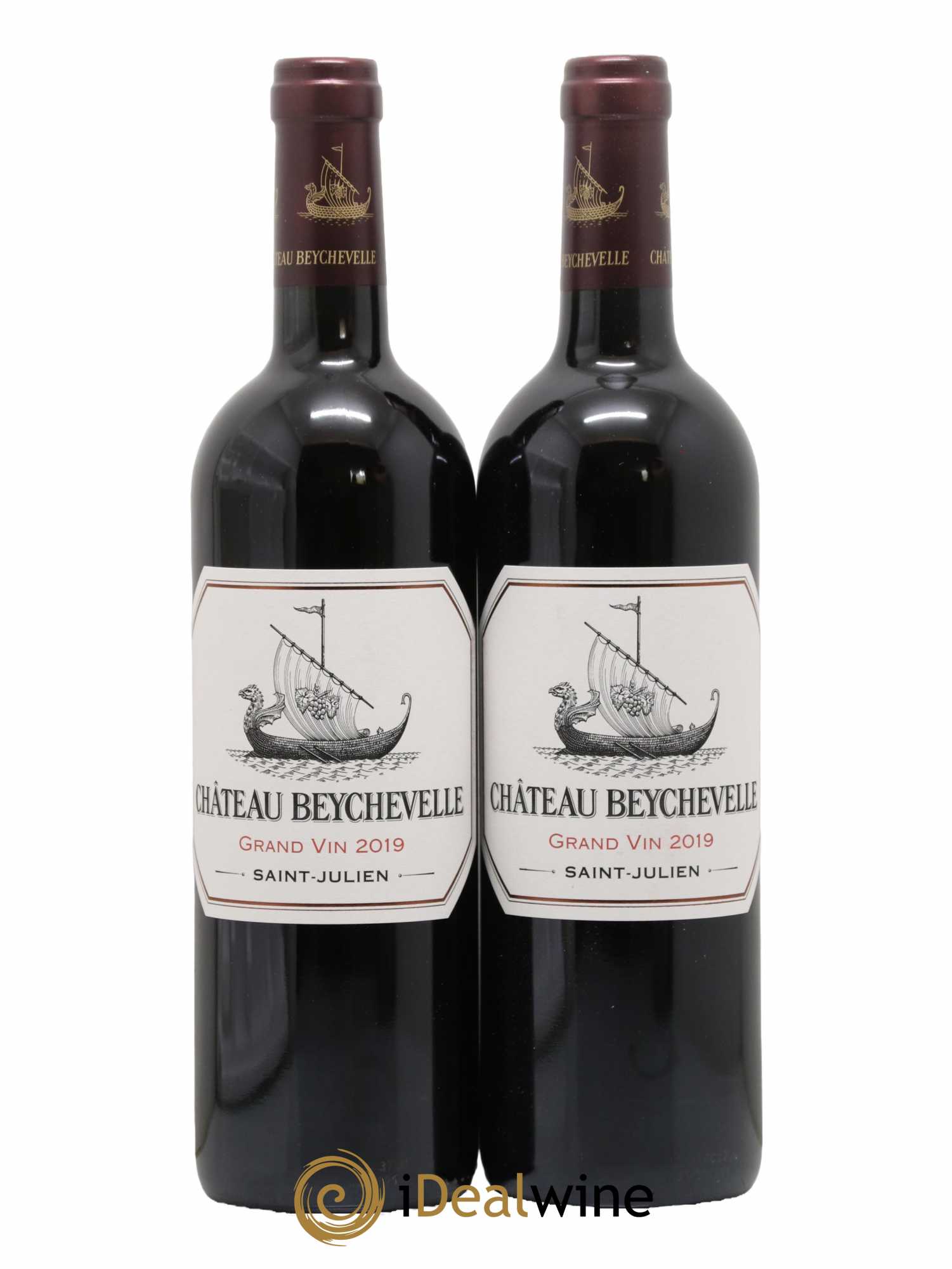 Château Beychevelle 4ème Grand Cru Classé 2019 - Lot de 2 bouteilles - 0