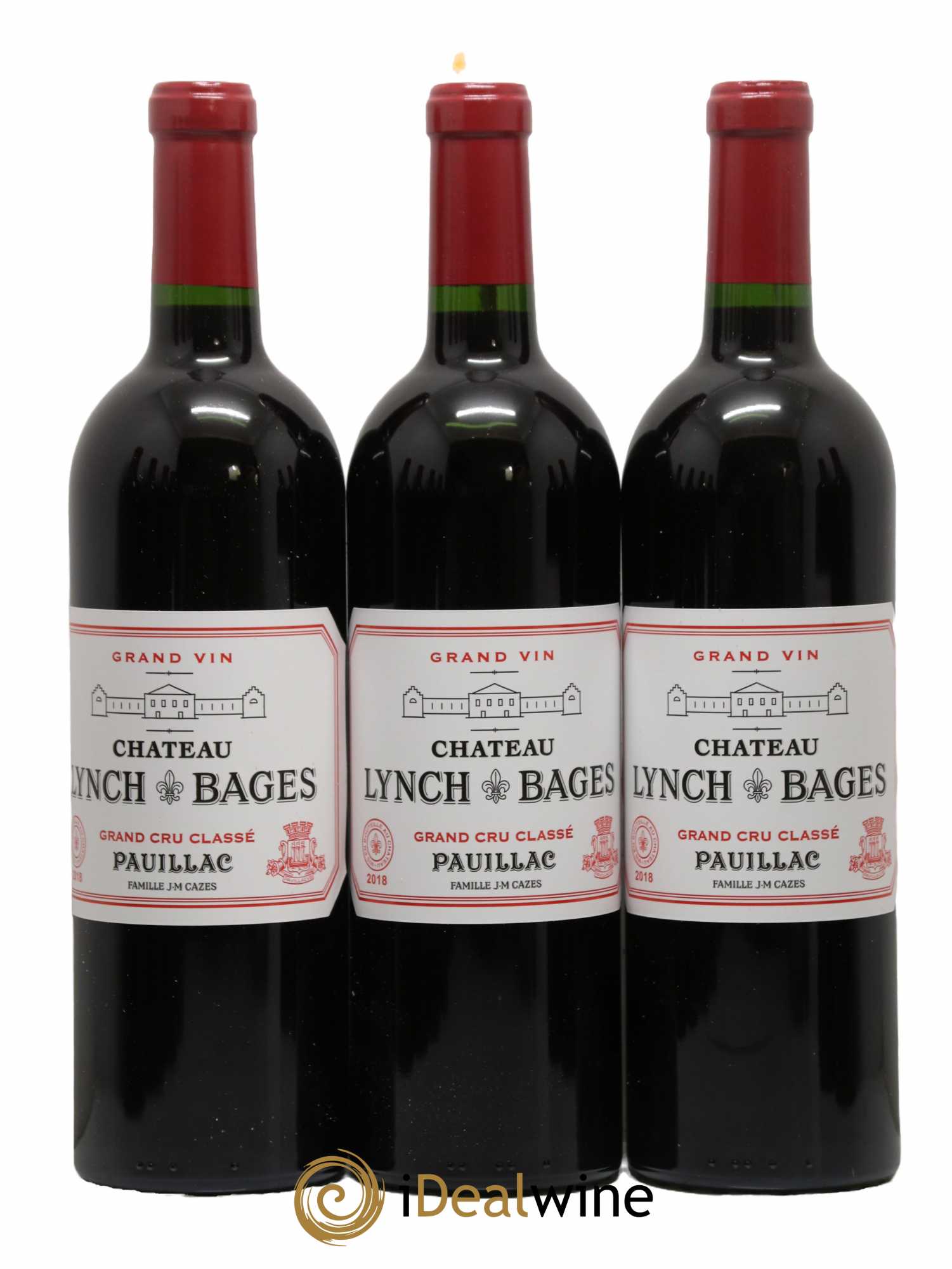 Château Lynch Bages 5ème Grand Cru Classé 2018 - Lot de 12 bouteilles - 2