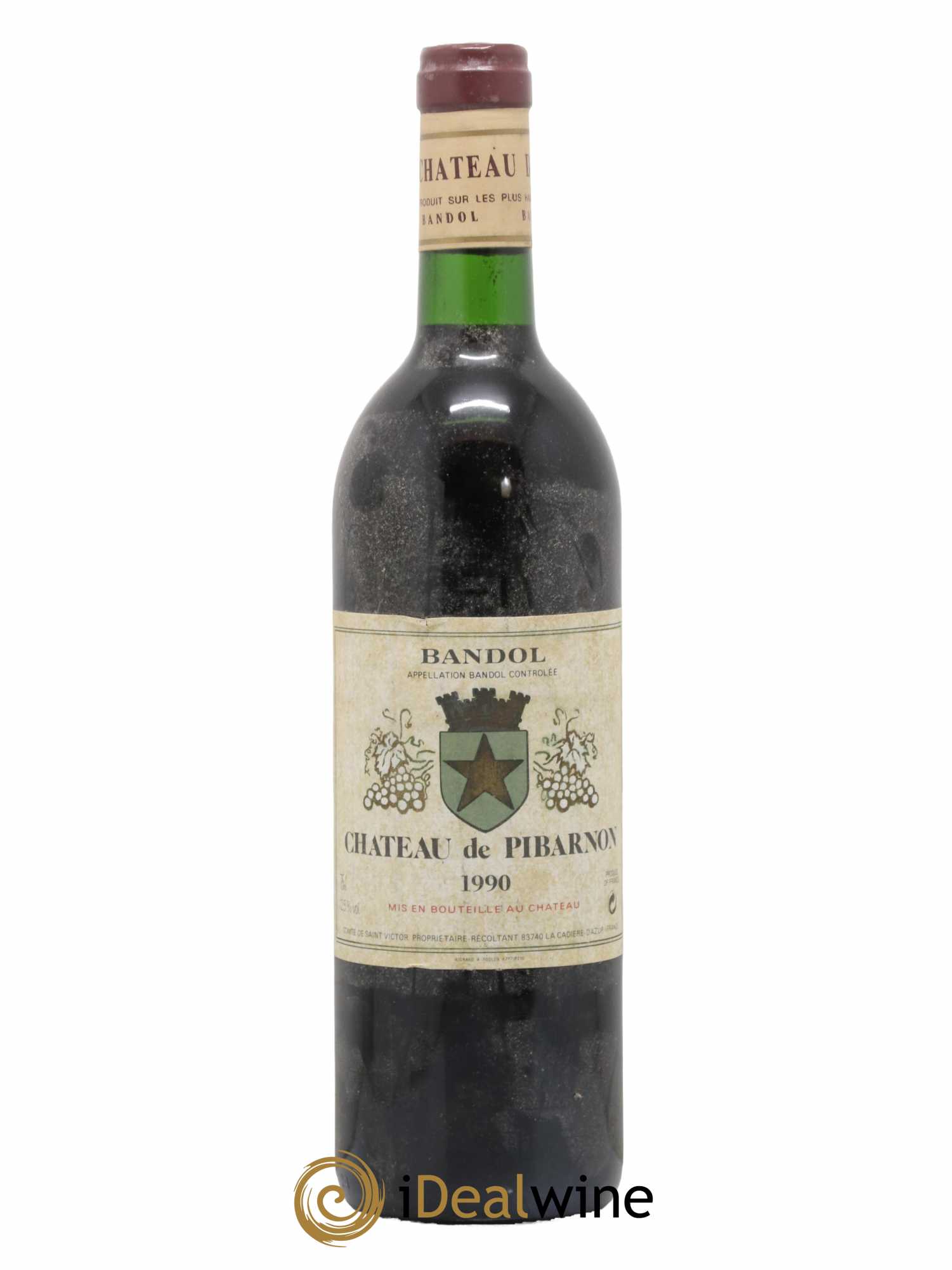 Bandol Château de Pibarnon Comte de Saint-Victor 1990 - Lot de 1 bouteille - 0