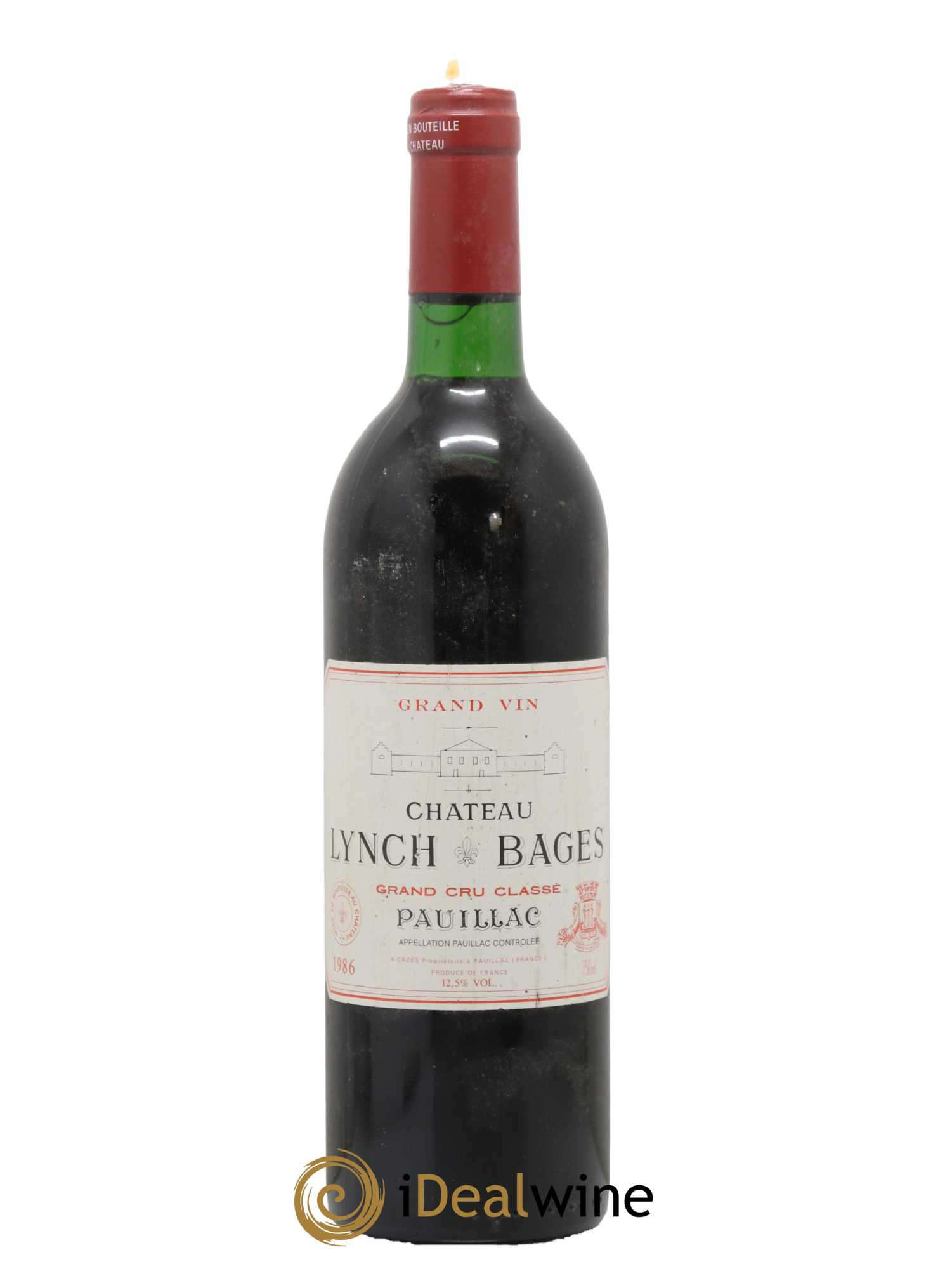Château Lynch Bages 5ème Grand Cru Classé 1986 - Lot de 1 bouteille - 0