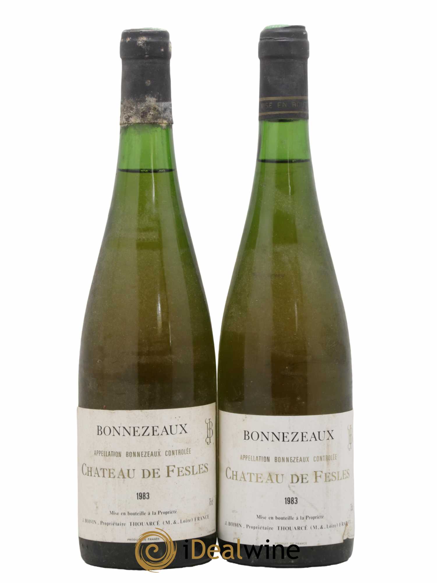 Bonnezeaux Château de Fesles 1983 - Lotto di 2 bottiglie - 0