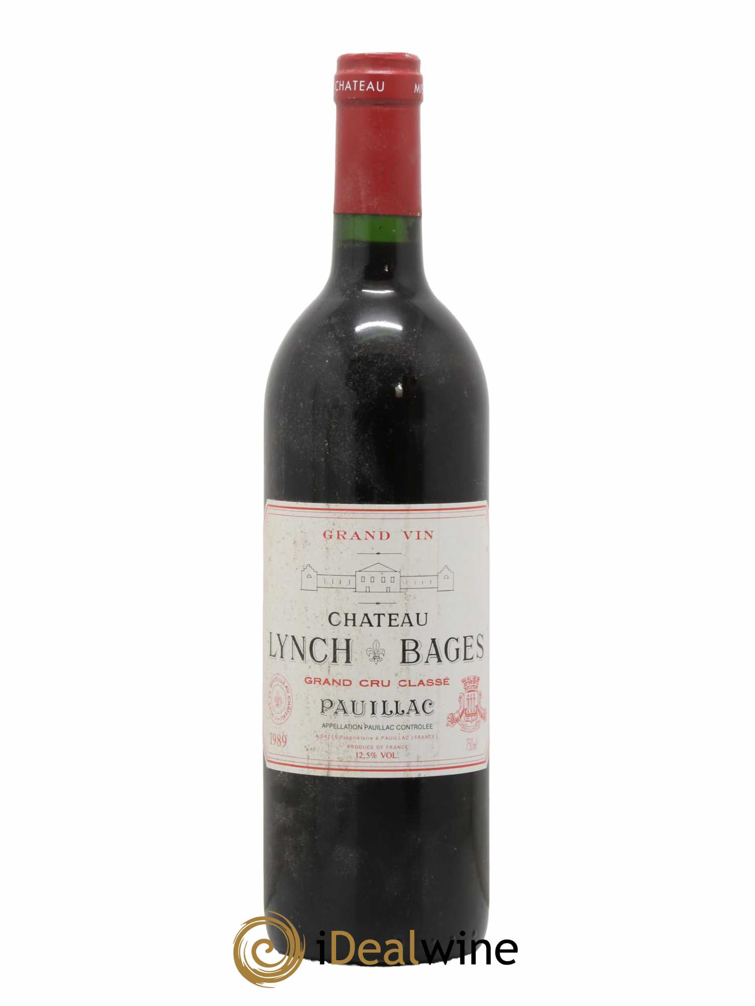Château Lynch Bages 5ème Grand Cru Classé 1989 - Lot de 1 bouteille - 0