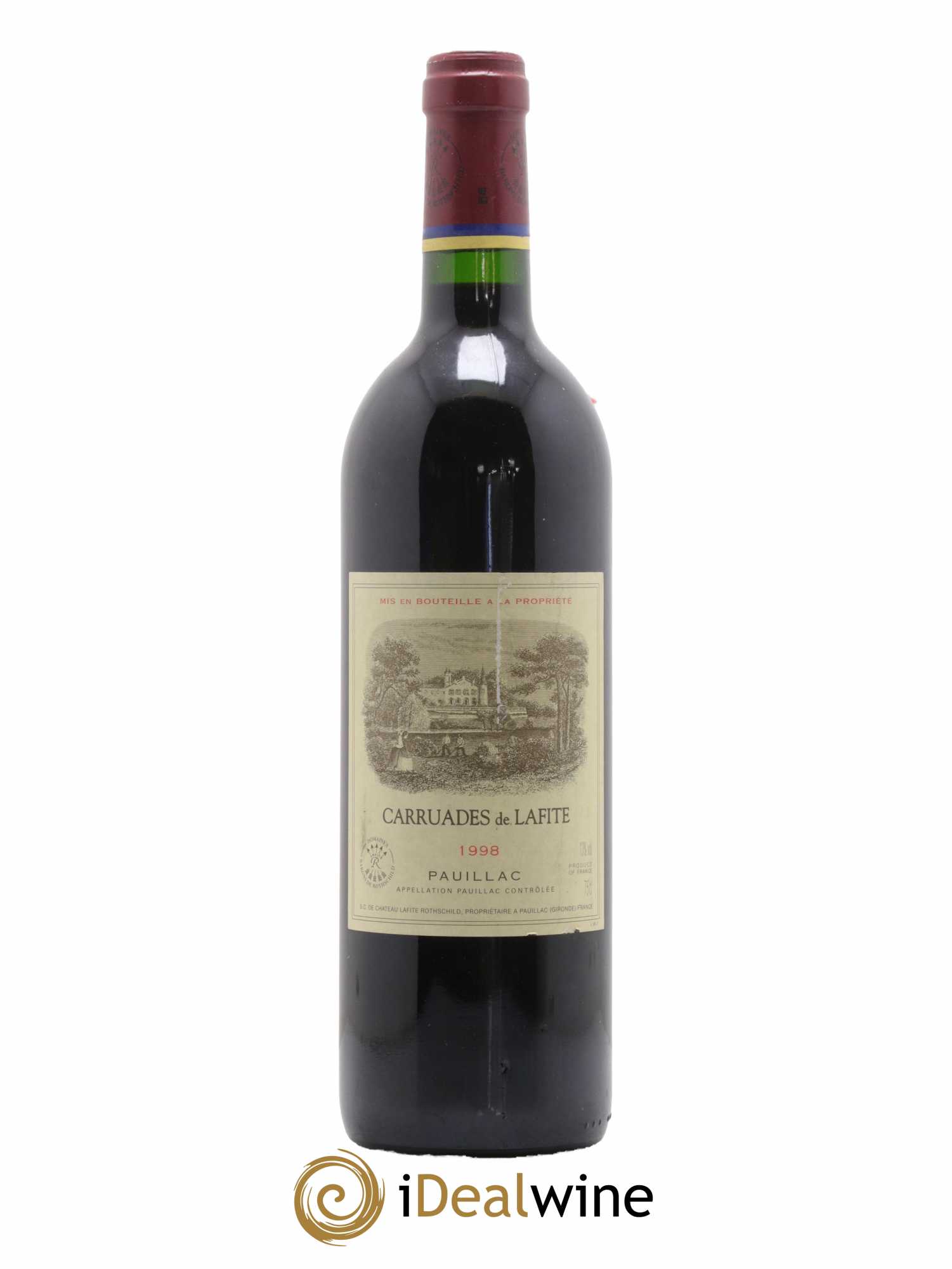 Carruades de Lafite Rothschild Second Vin 1998 - Lot de 1 bouteille - 0