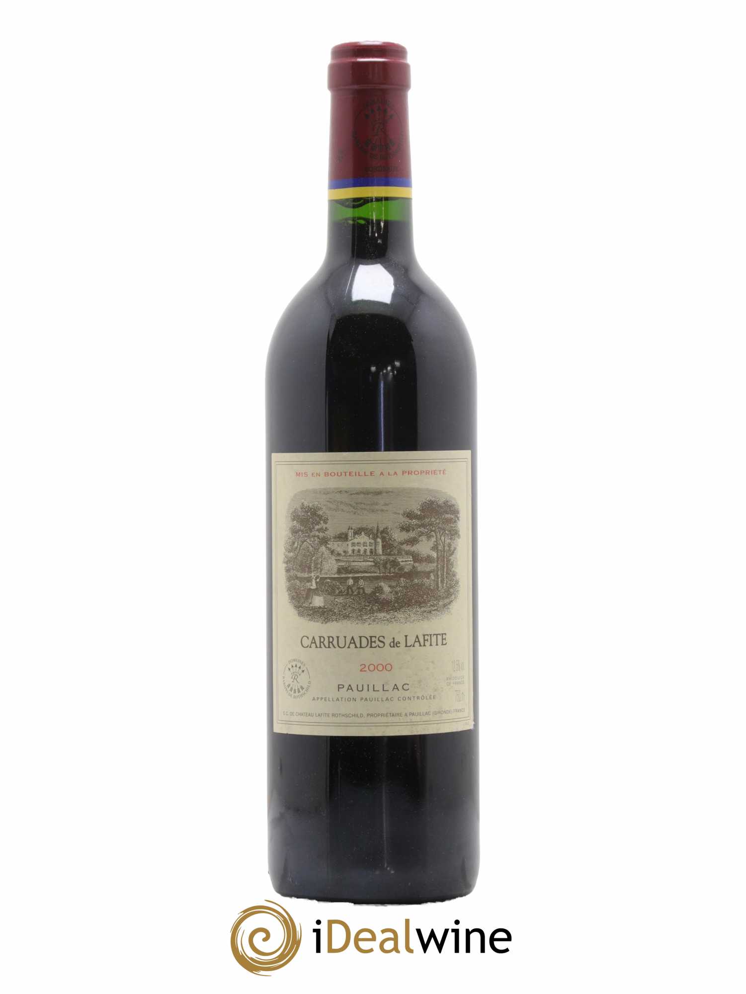 Carruades de Lafite Rothschild Second Vin 2000 - Lot de 1 bouteille - 0