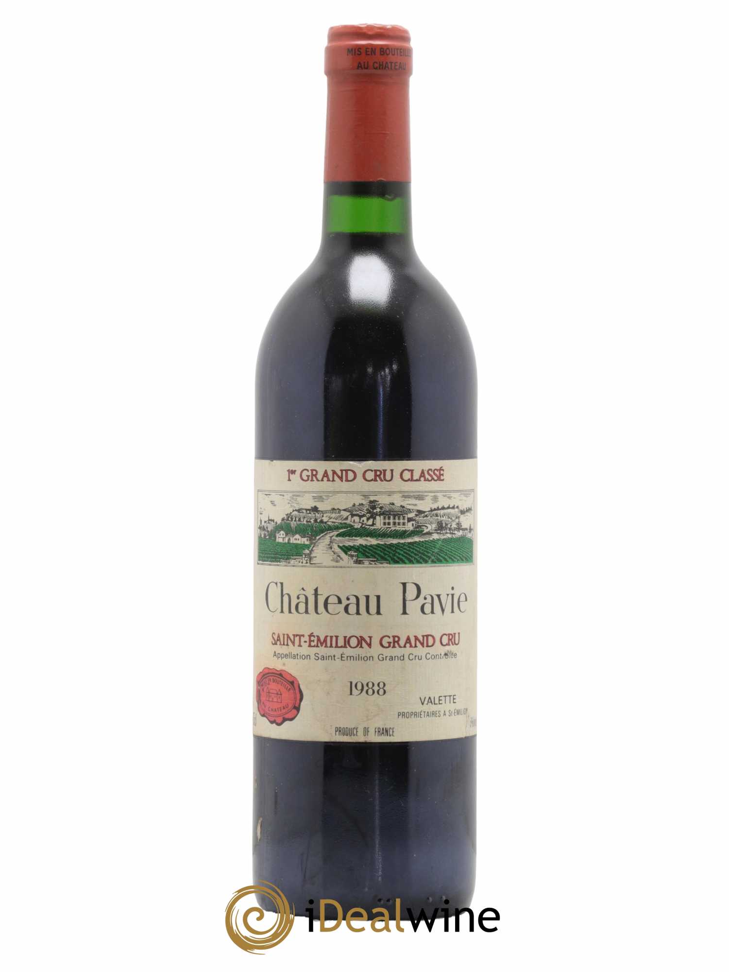 Château Pavie 1er Grand Cru Classé A 1988 - Lot de 1 bouteille - 0
