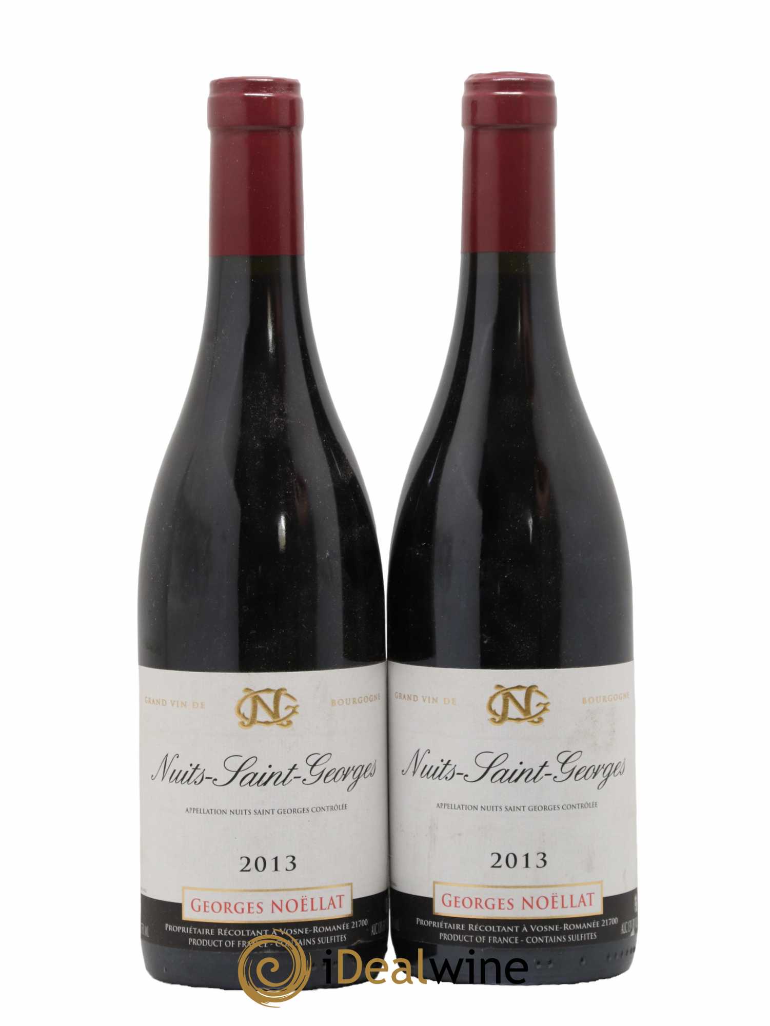 Nuits-Saint-Georges Georges Noellat 2013 - Lot de 2 bouteilles - 0