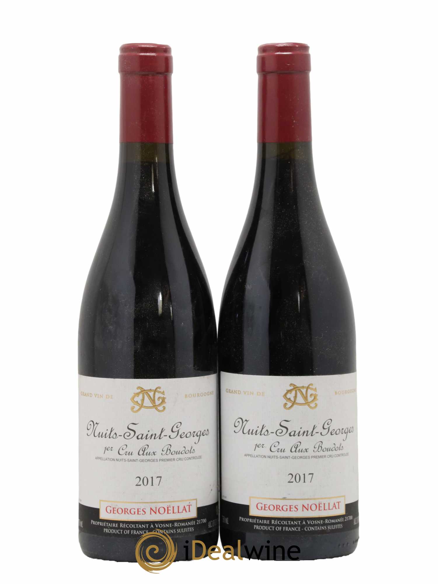 Nuits-Saint-Georges 1er Cru Aux Boudots Georges Noëllat (Domaine) 2017 - Lot de 2 bouteilles - 0