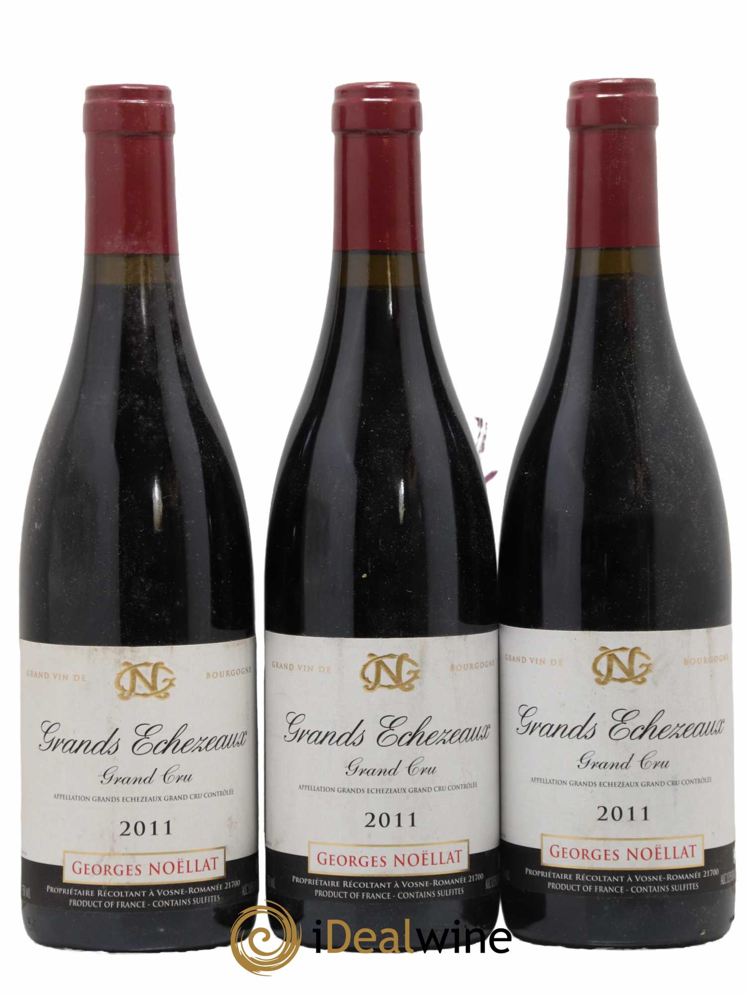 Grands-Echezeaux Grand Cru Georges Noëllat (Domaine) 2011 - Lot de 3 bouteilles - 0