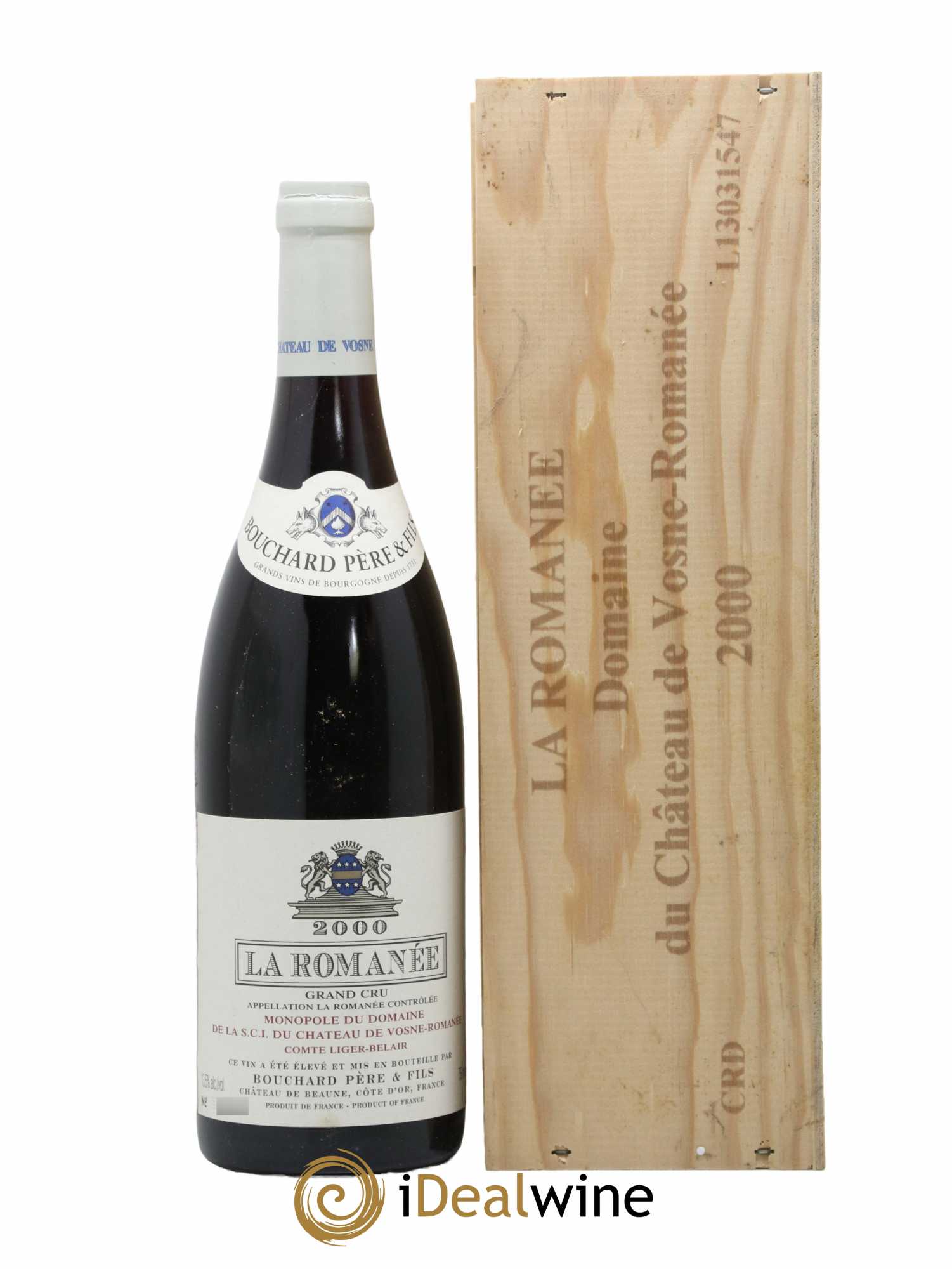 La Romanée Grand Cru Comte Liger-Belair (Domaine du) 2000 - Lot de 1 bouteille - 0