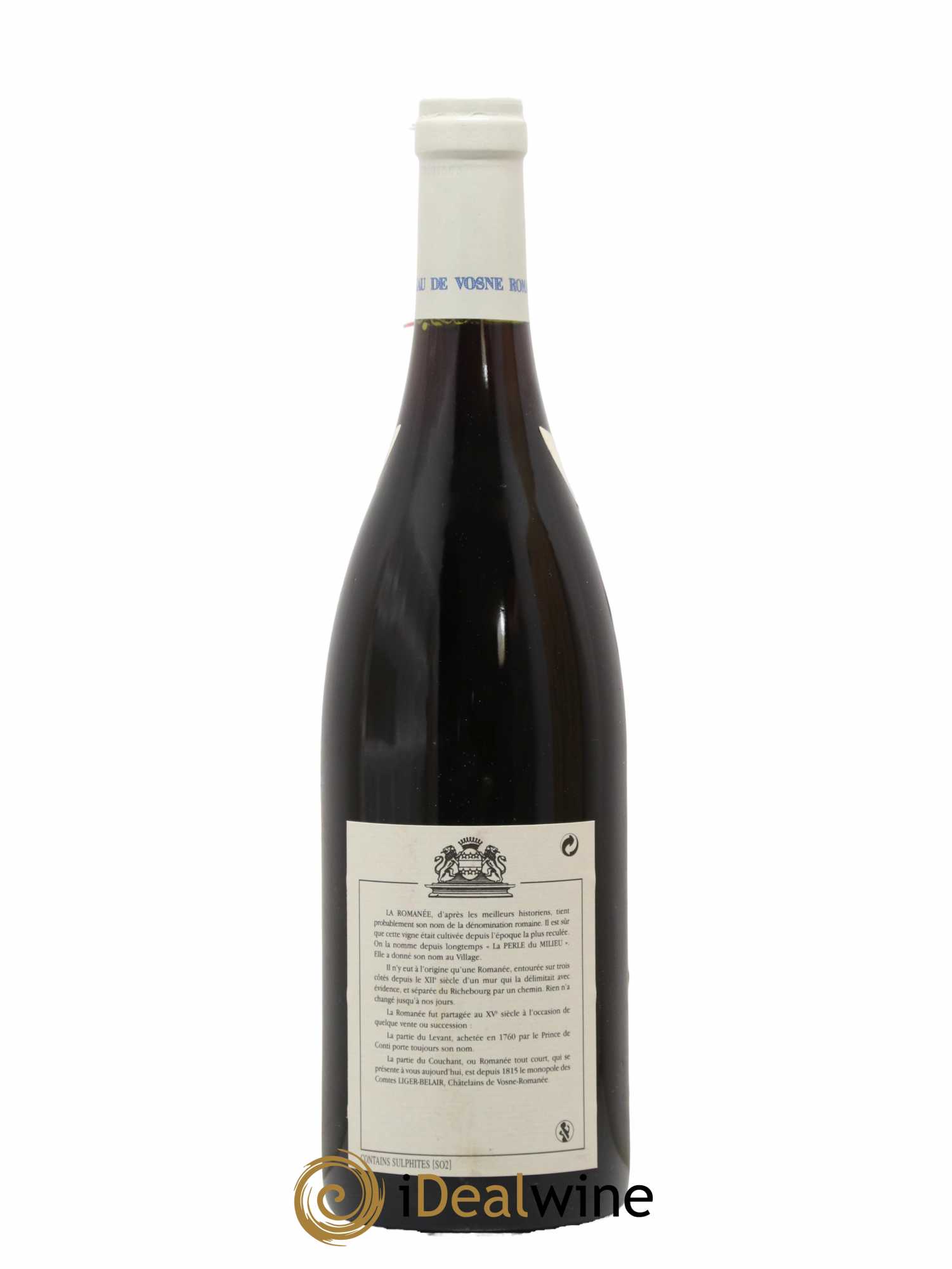 La Romanée Grand Cru Comte Liger-Belair (Domaine du) 2000 - Lot de 1 bouteille - 1