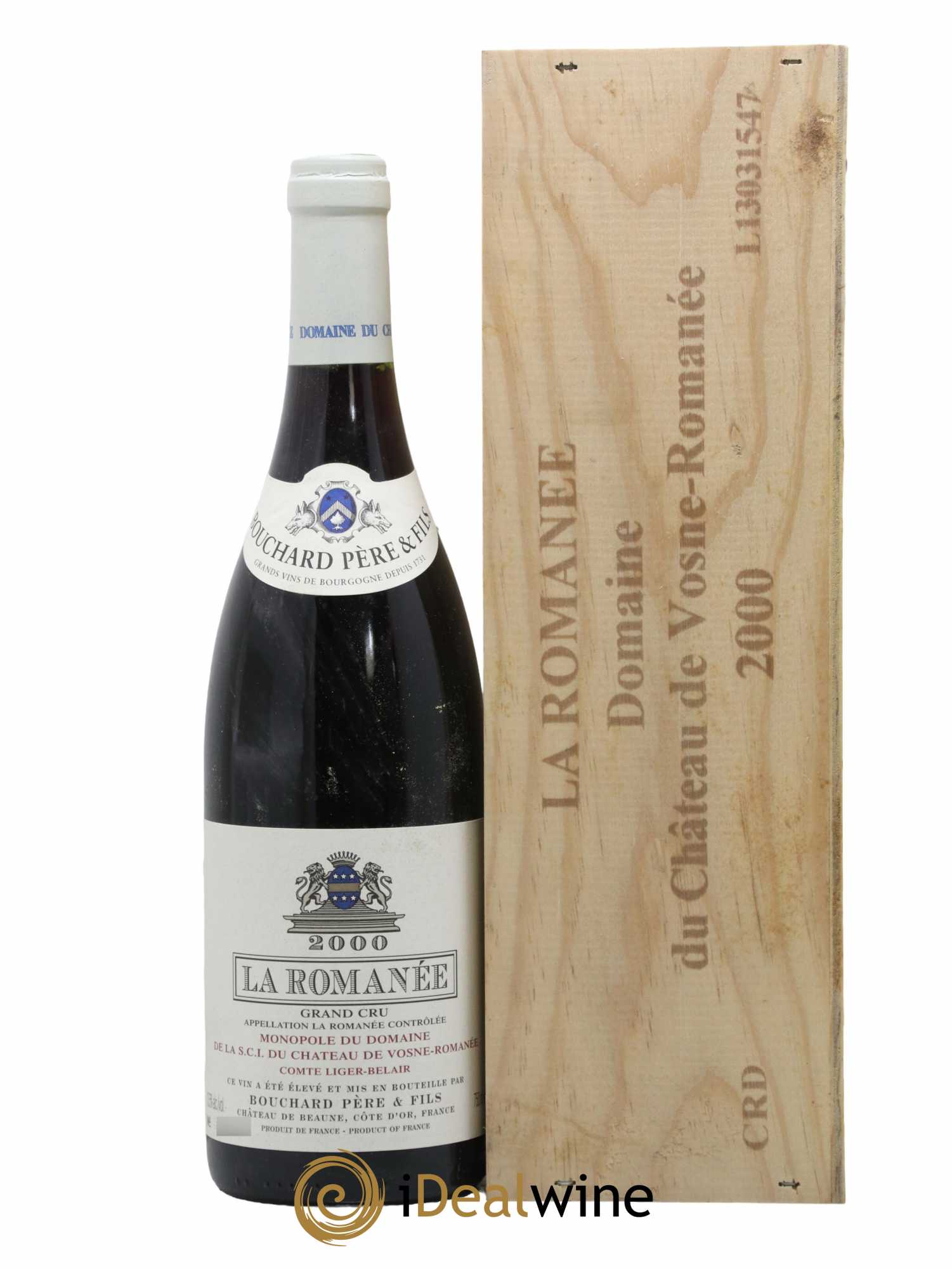 La Romanée Grand Cru Comte Liger-Belair (Domaine du) 2000 - Lot de 1 bouteille - 0