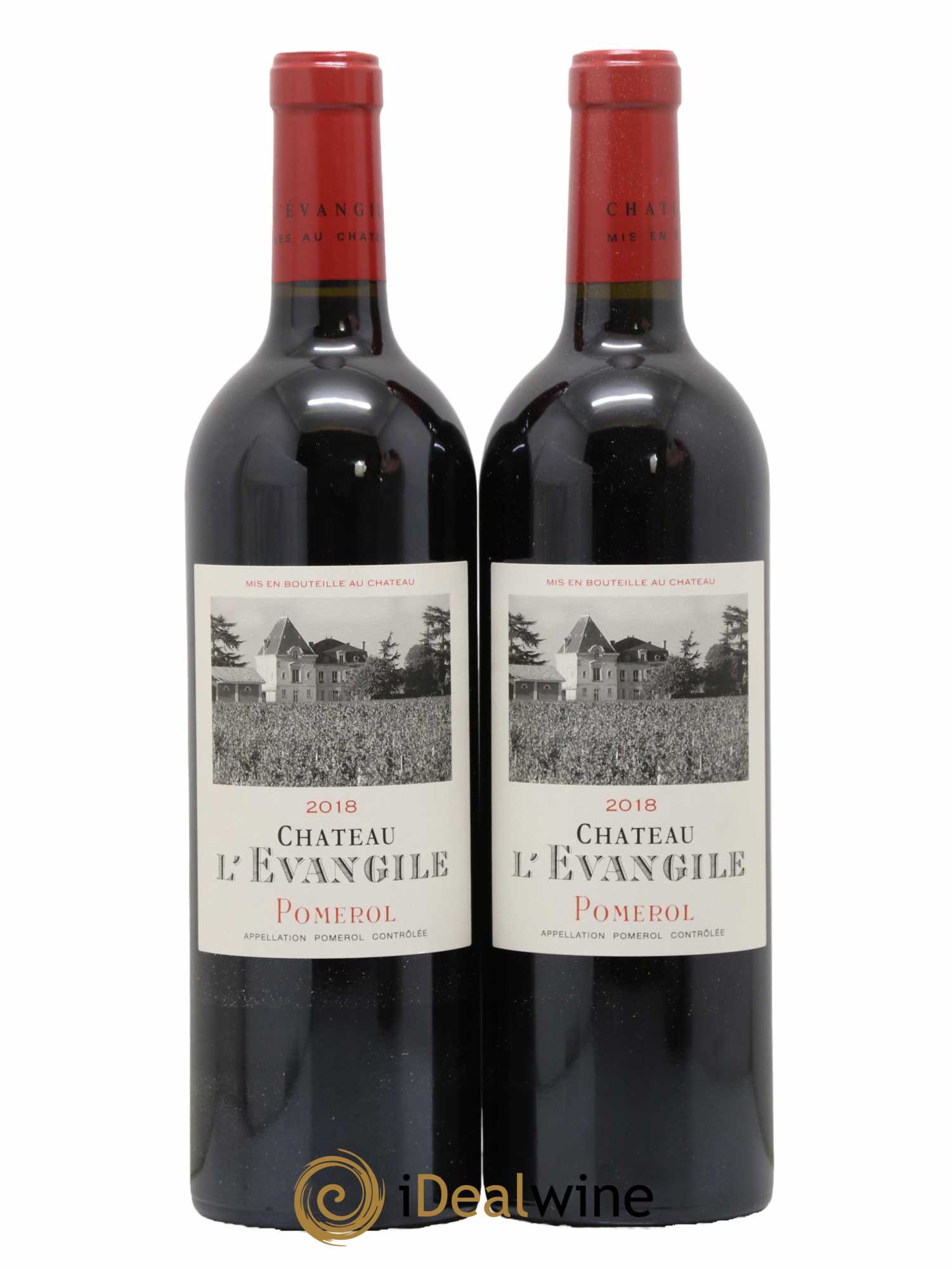 Château l' Évangile 2018 - Lot de 2 bouteilles - 0