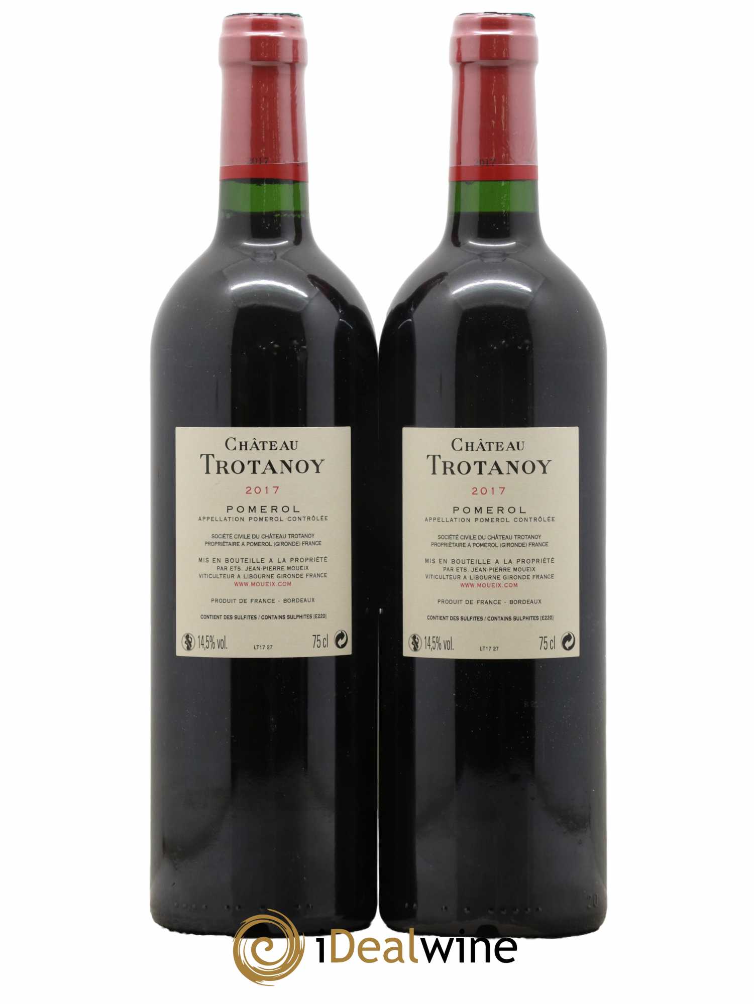 Château Trotanoy 2017 - Lot de 2 bouteilles - 1