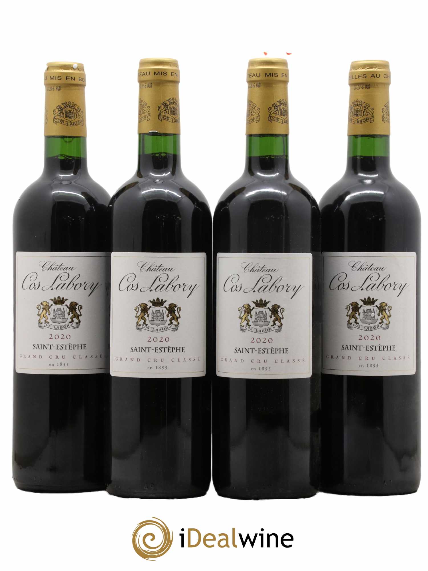 Château Cos Labory 5ème Grand Cru Classé 2020 - Lot de 4 bouteilles - 0