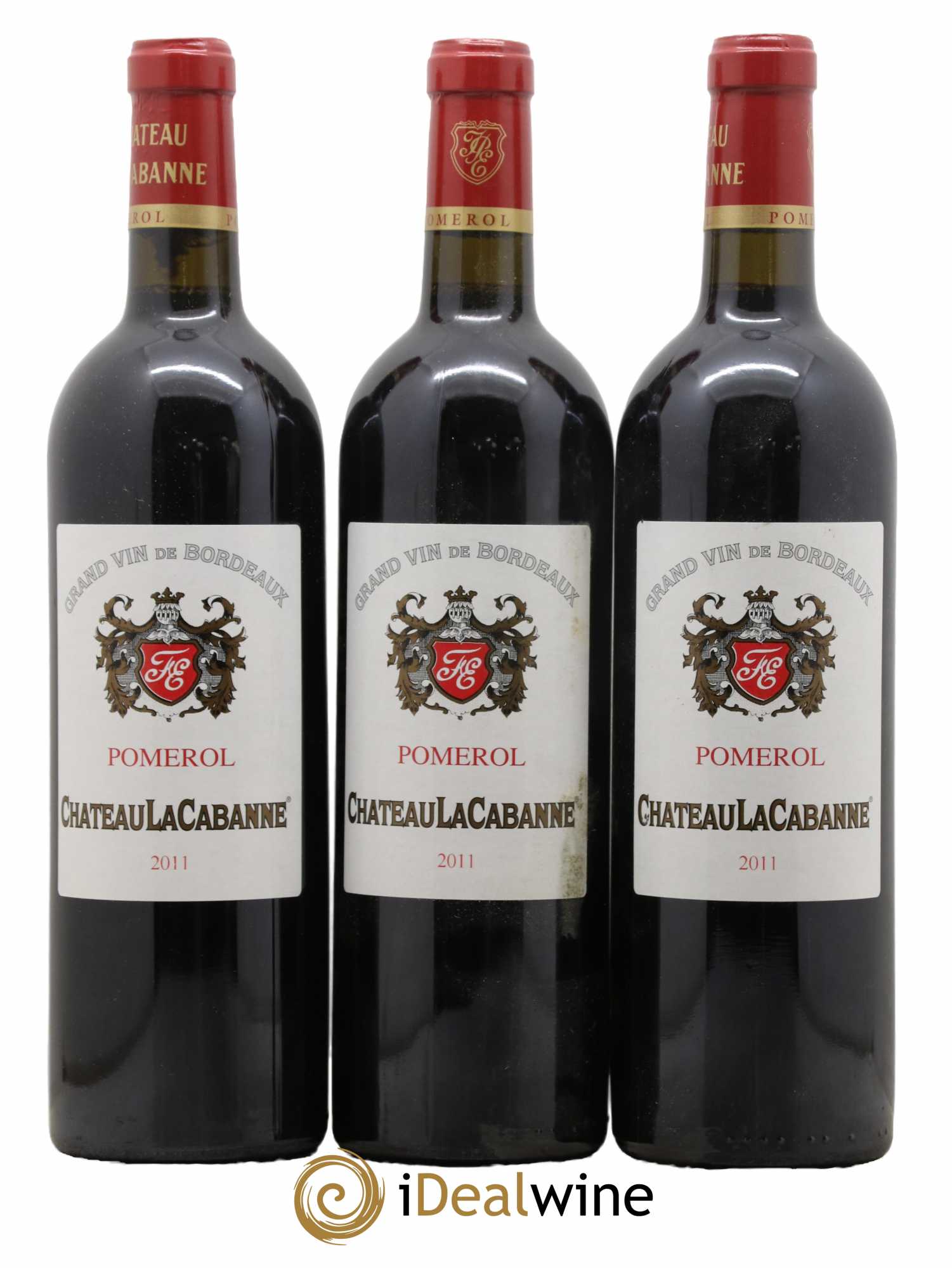 Château la Cabanne 2011 - Lot de 3 bouteilles - 0