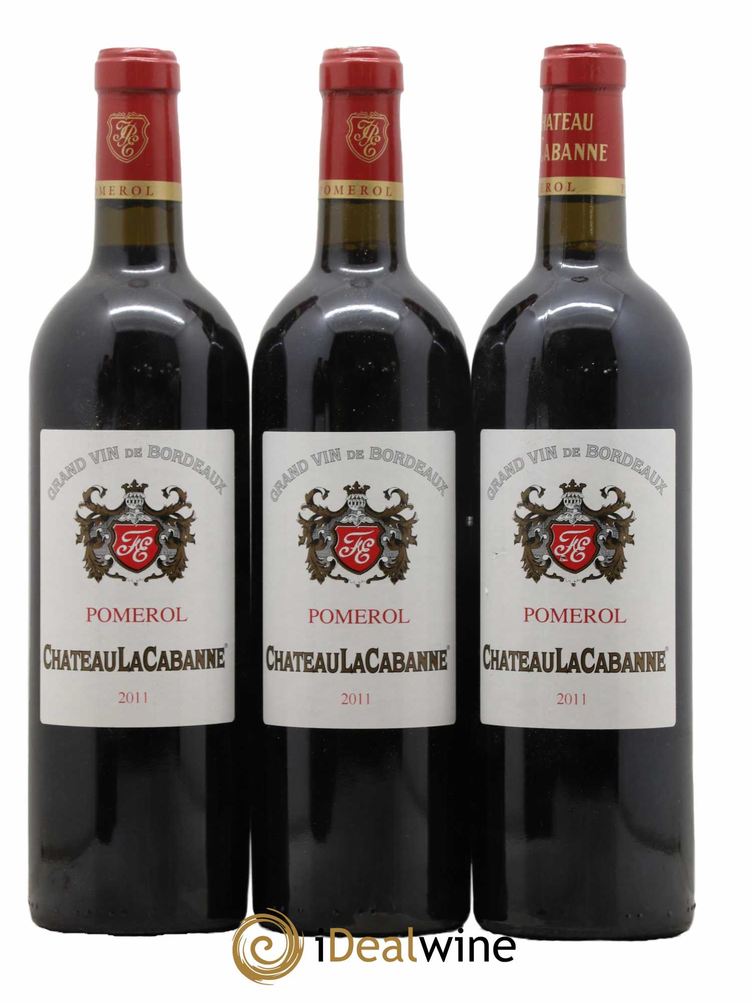 Château la Cabanne 2011 - Lot de 3 bouteilles - 0