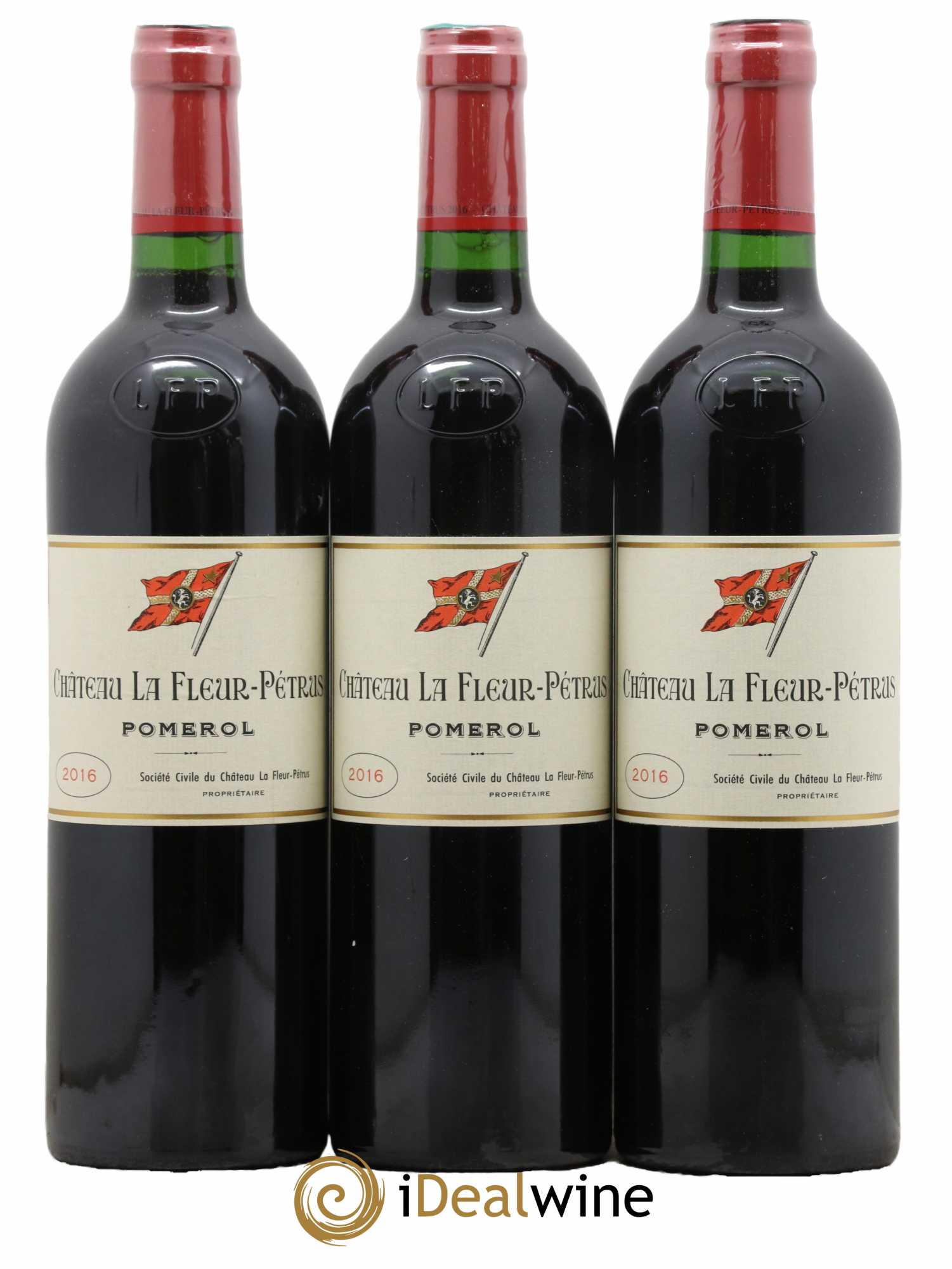 Château la Fleur Petrus 2016 - Lot de 3 bouteilles - 0