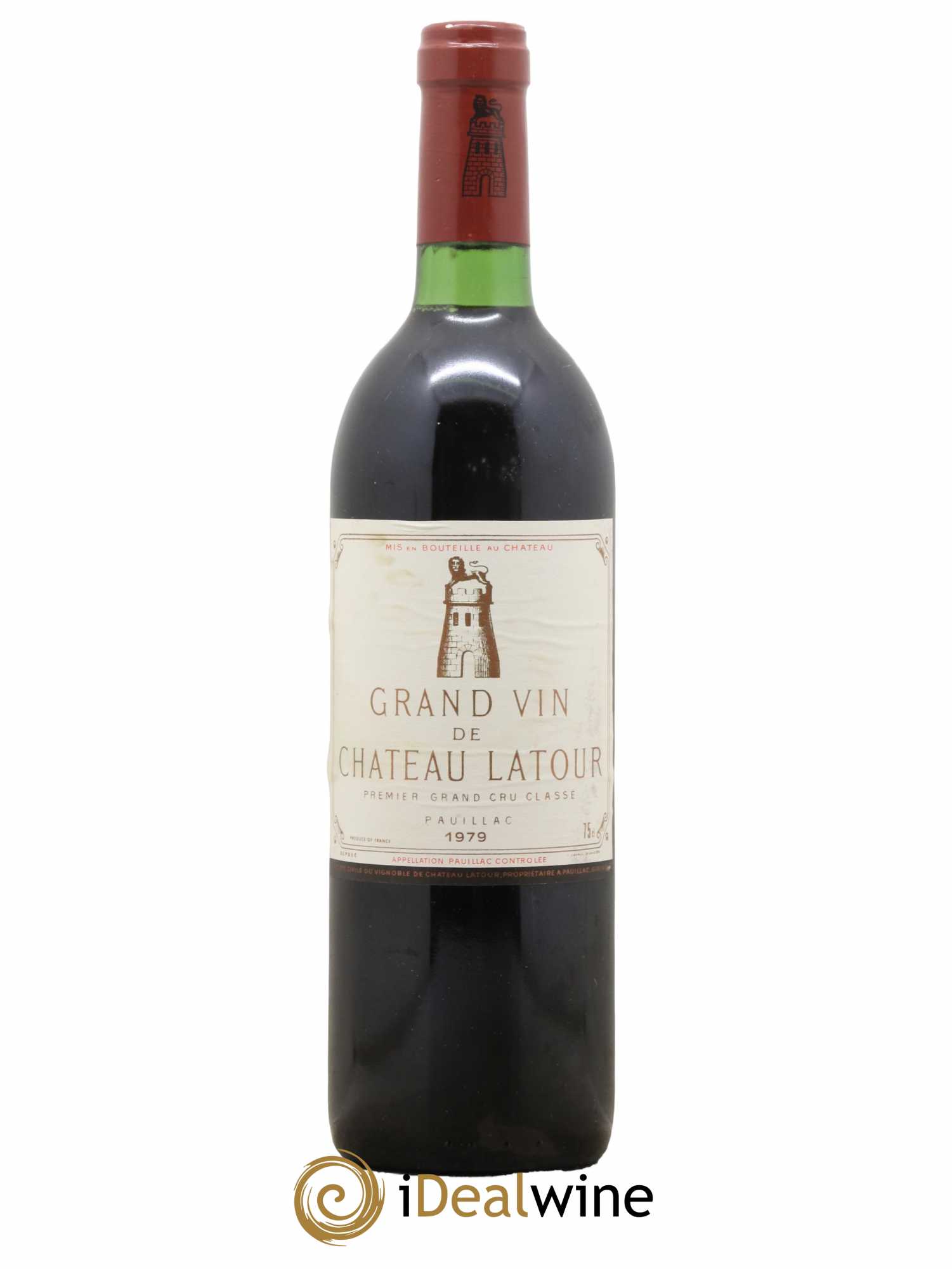 Château Latour 1er Grand Cru Classé 1979 - Lot de 1 bouteille - 0