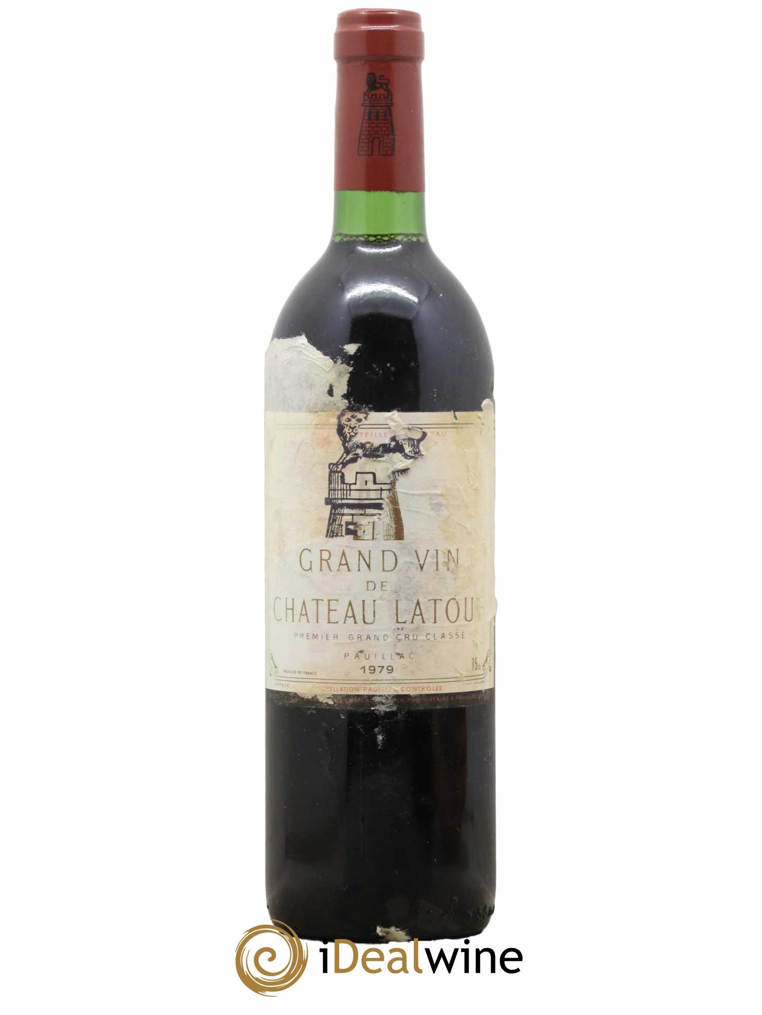 Château Latour 1er Grand Cru Classé 1979 - Lot de 1 bouteille - 0