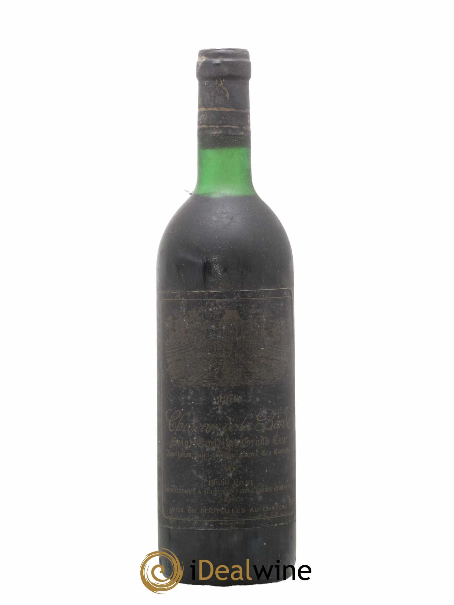 Saint-Émilion Grand Cru Château De La Barde 1978 - Lot de 1 bouteille - 0