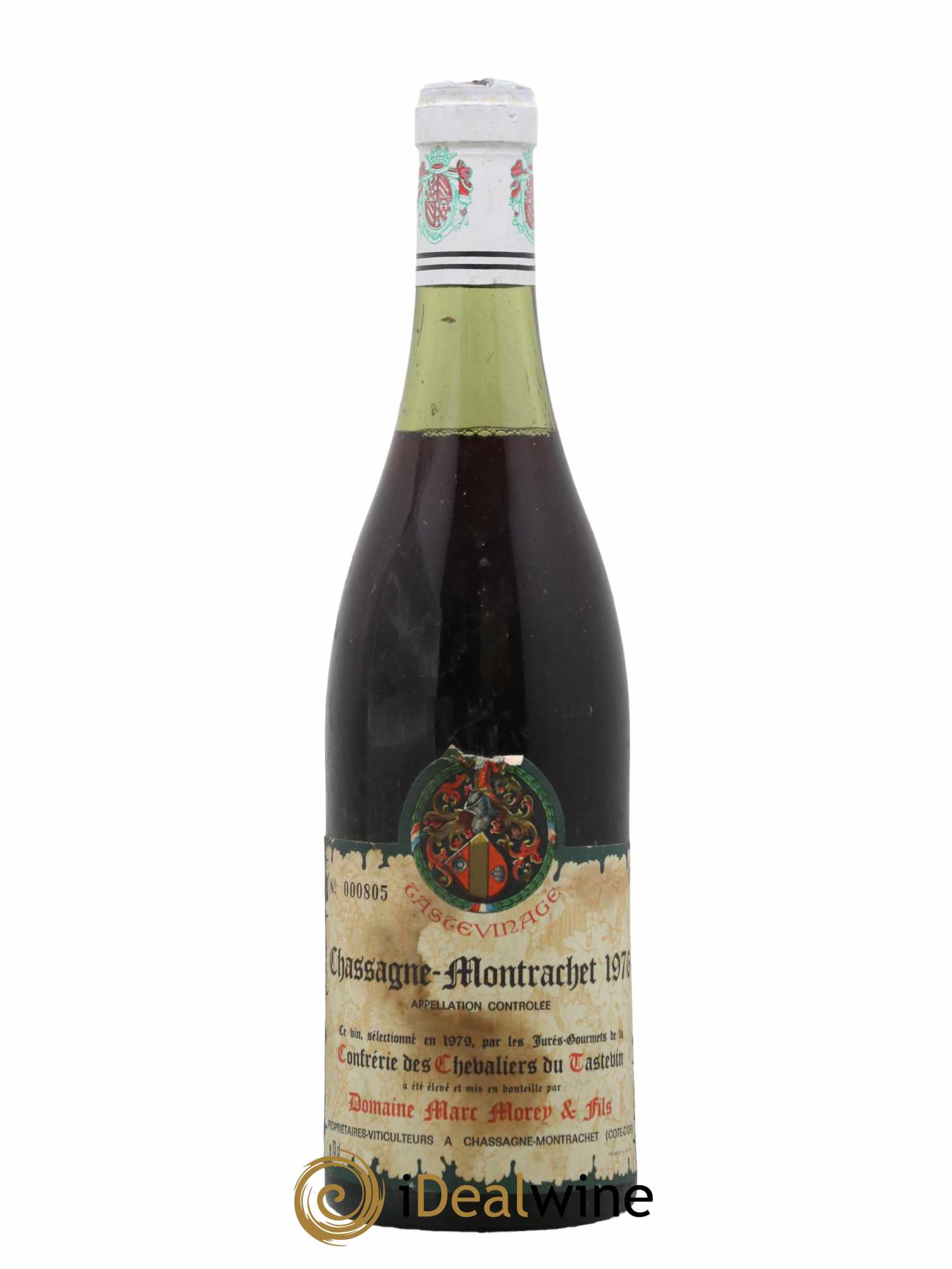 Chassagne-Montrachet Marc Morey 1976 - Lot de 1 bouteille - 0